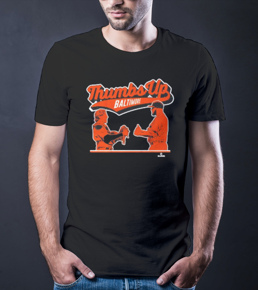 Thumbs Up Baltimore Adley Rutschman Félix Bautista T-Shirt