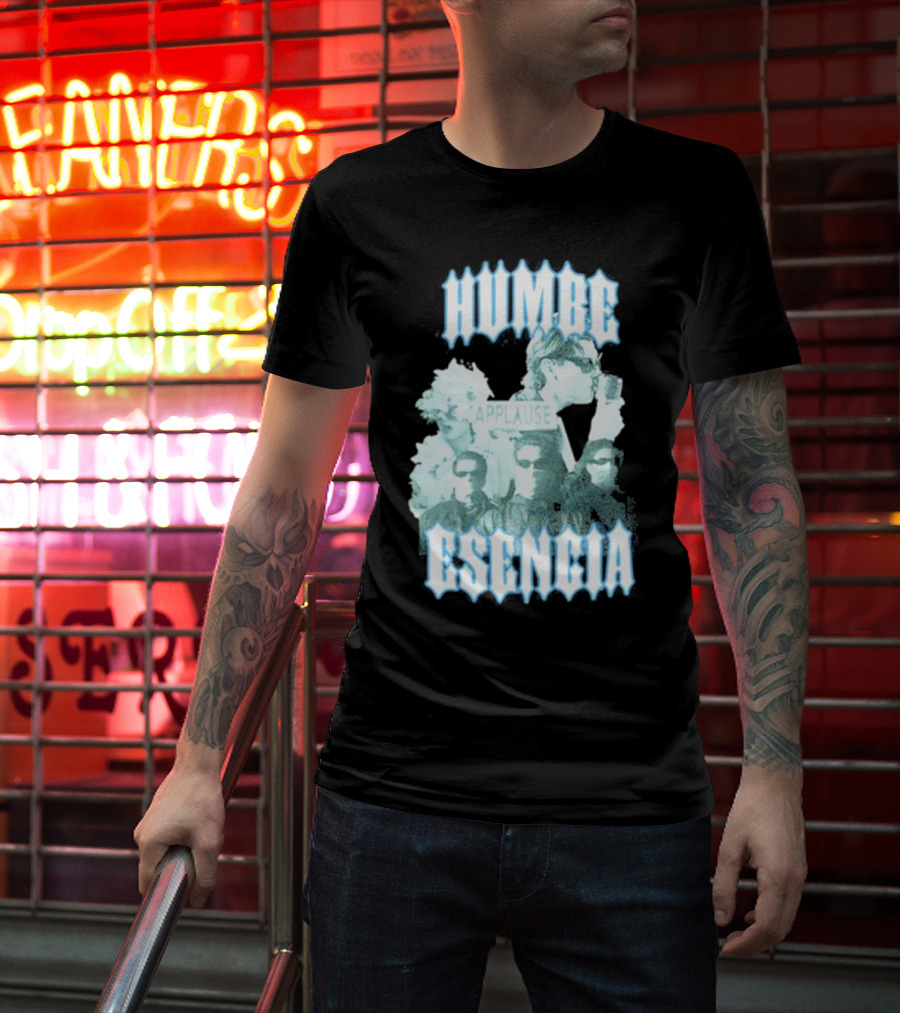 HUMBE APPLAUSE ESENCIA Vintage Aesthetic Collage T-Shirt