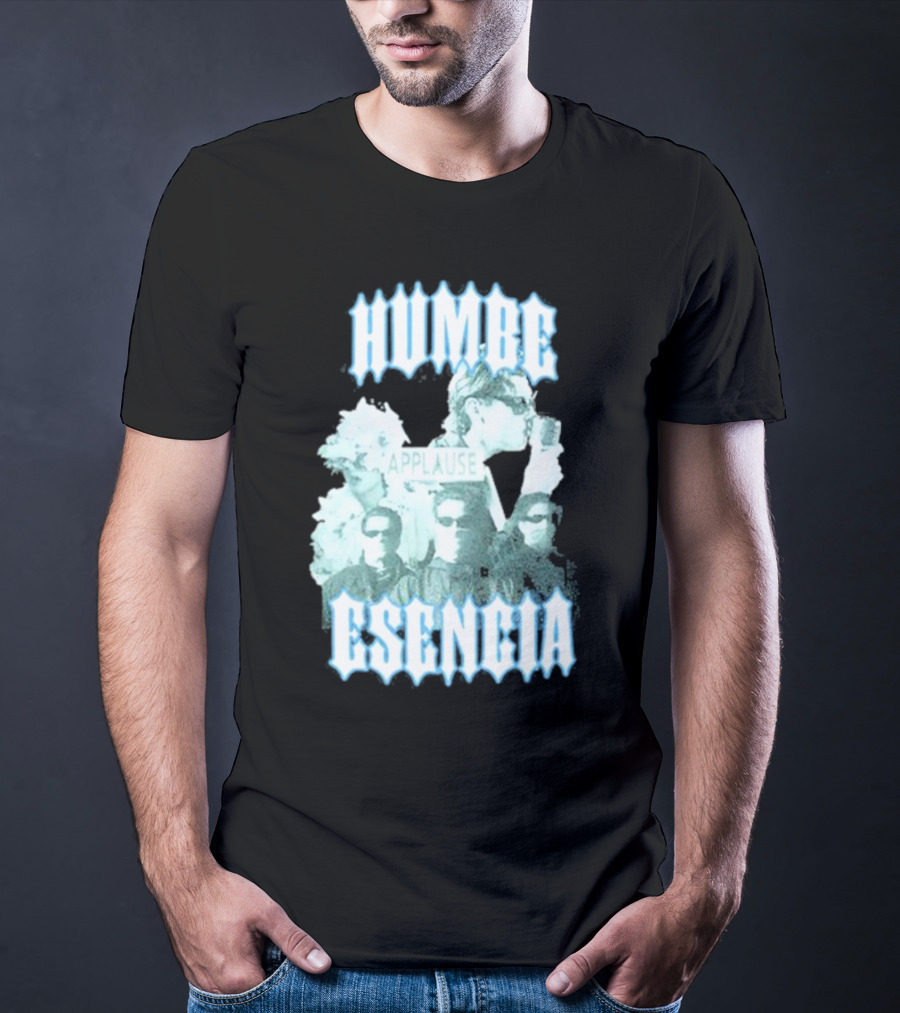HUMBE APPLAUSE ESENCIA Vintage Aesthetic Collage T-Shirt