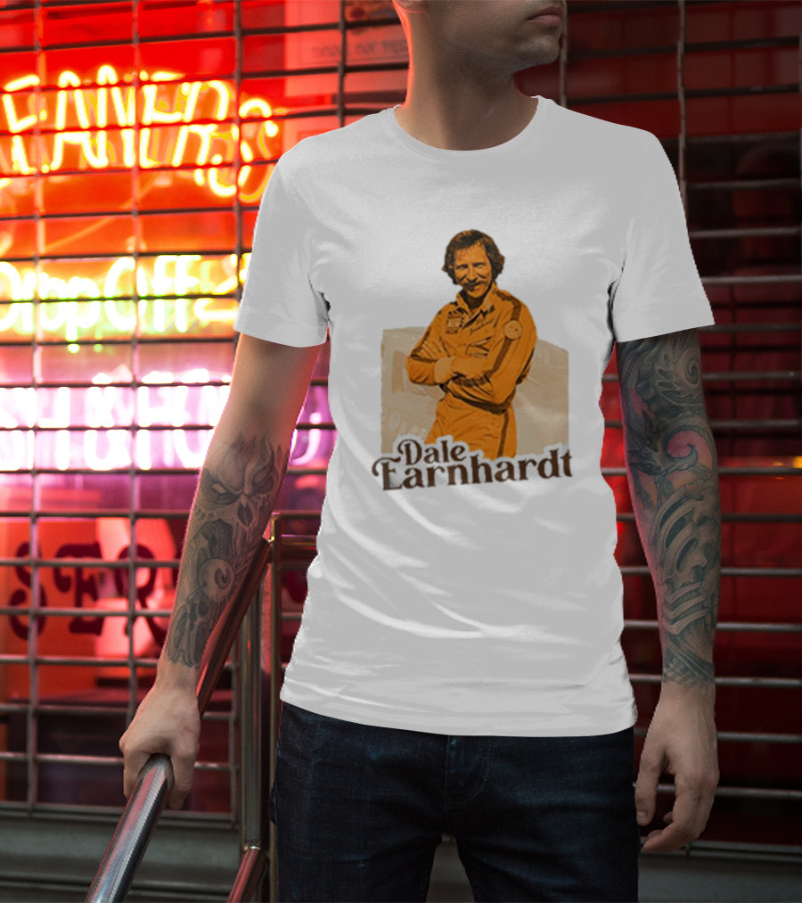Dale Earnhardt Classic Vintage Pose T-Shirt