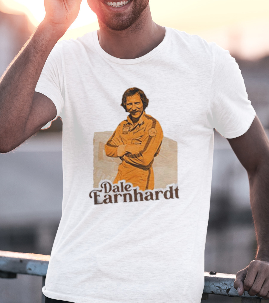 Dale Earnhardt Classic Vintage Pose T-Shirt
