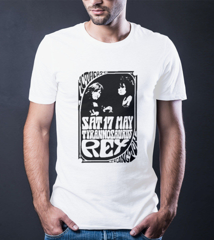 Mothers Erdington Sat 17 May Tyrannosaurus Rex Concert T-Shirt