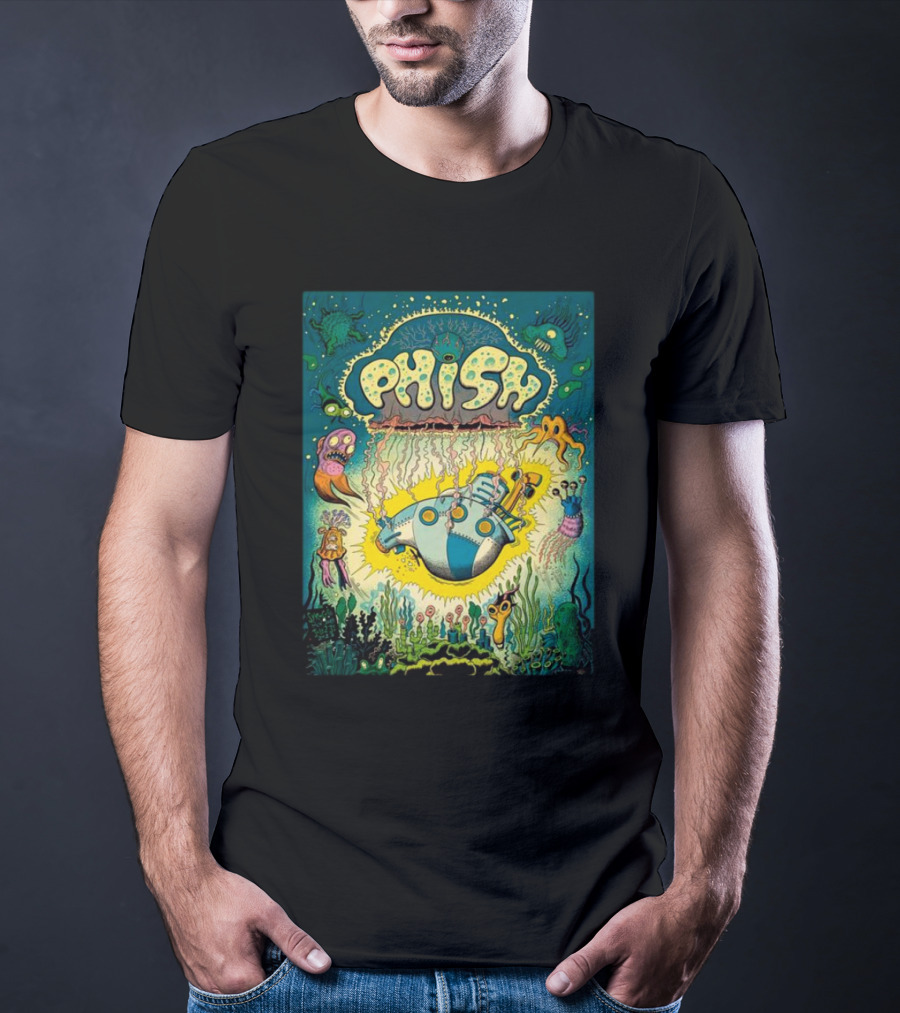 Phish Submarine Underwater Adventure Syracuse T-Shirt