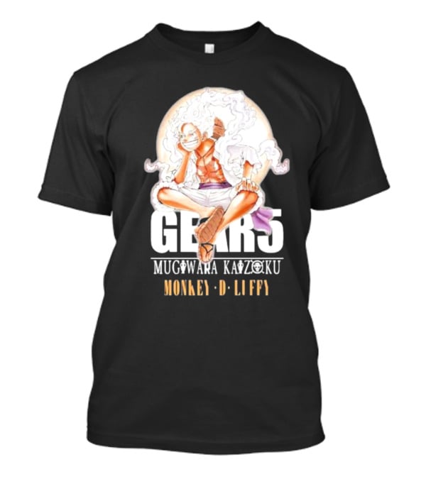 Monkey D Luffy Gear 5 Mugiwara Kaizoku T-Shirt