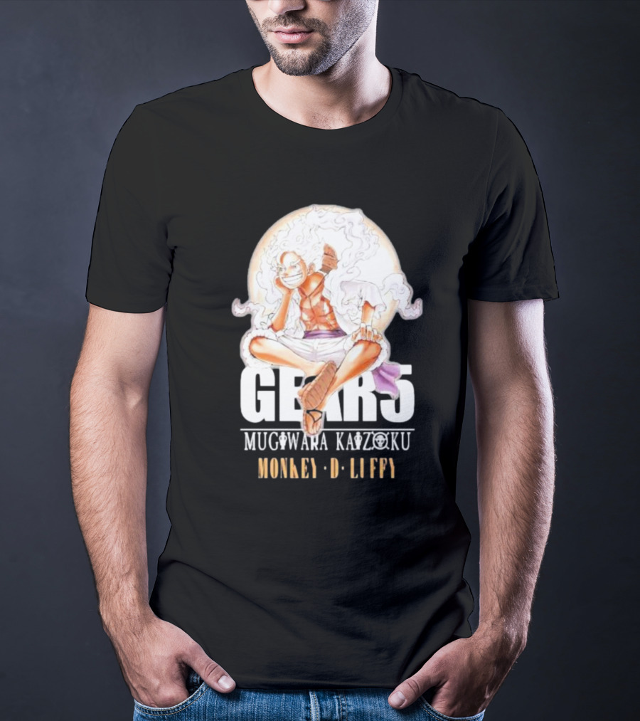 Monkey D Luffy Gear 5 Mugiwara Kaizoku T-Shirt