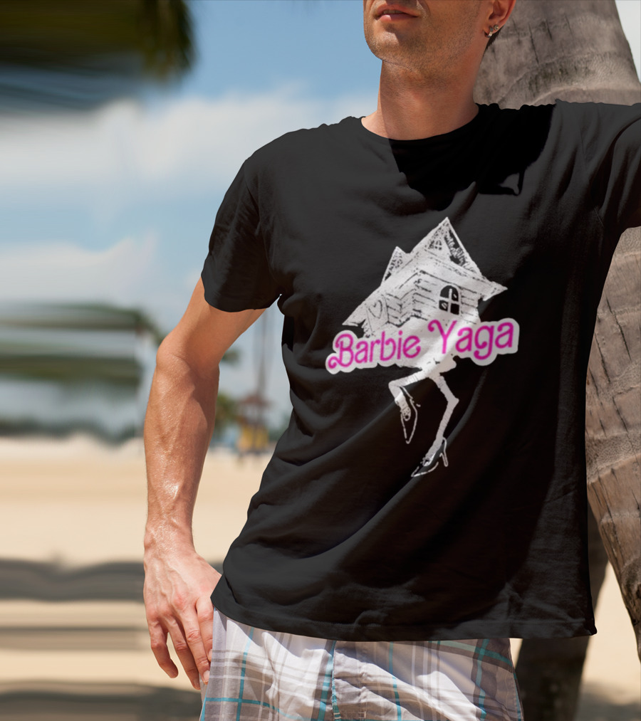 Barbie Yaga Witch House With High Heels T-Shirt