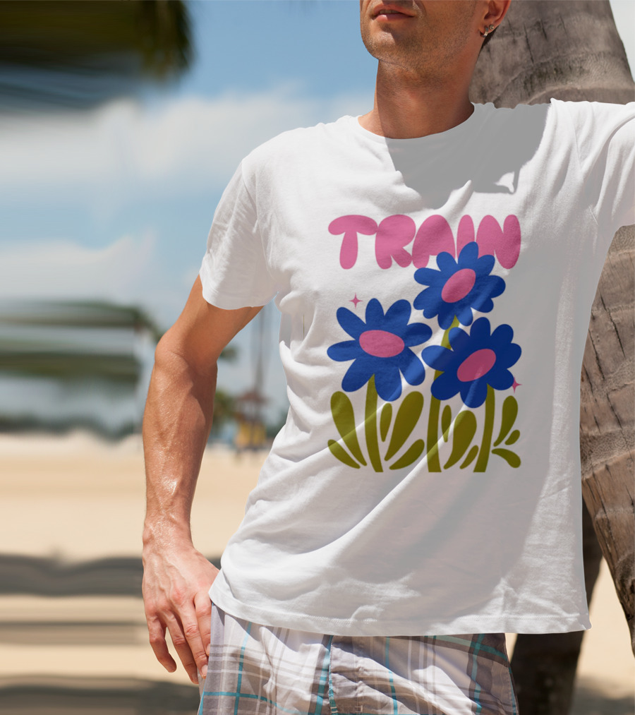 TRAIN Savemesanfrancisco Flowers T-Shirt