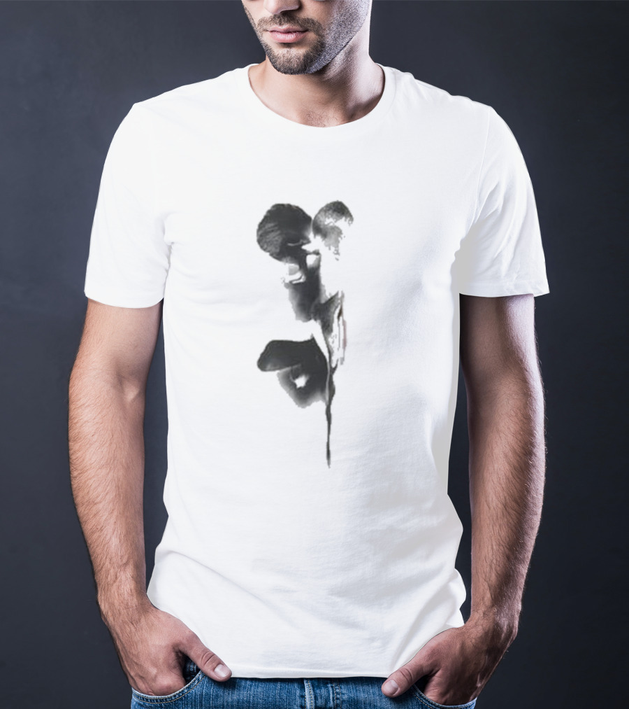 Men’s Orchid Smoky Vivid Blooms T-Shirt