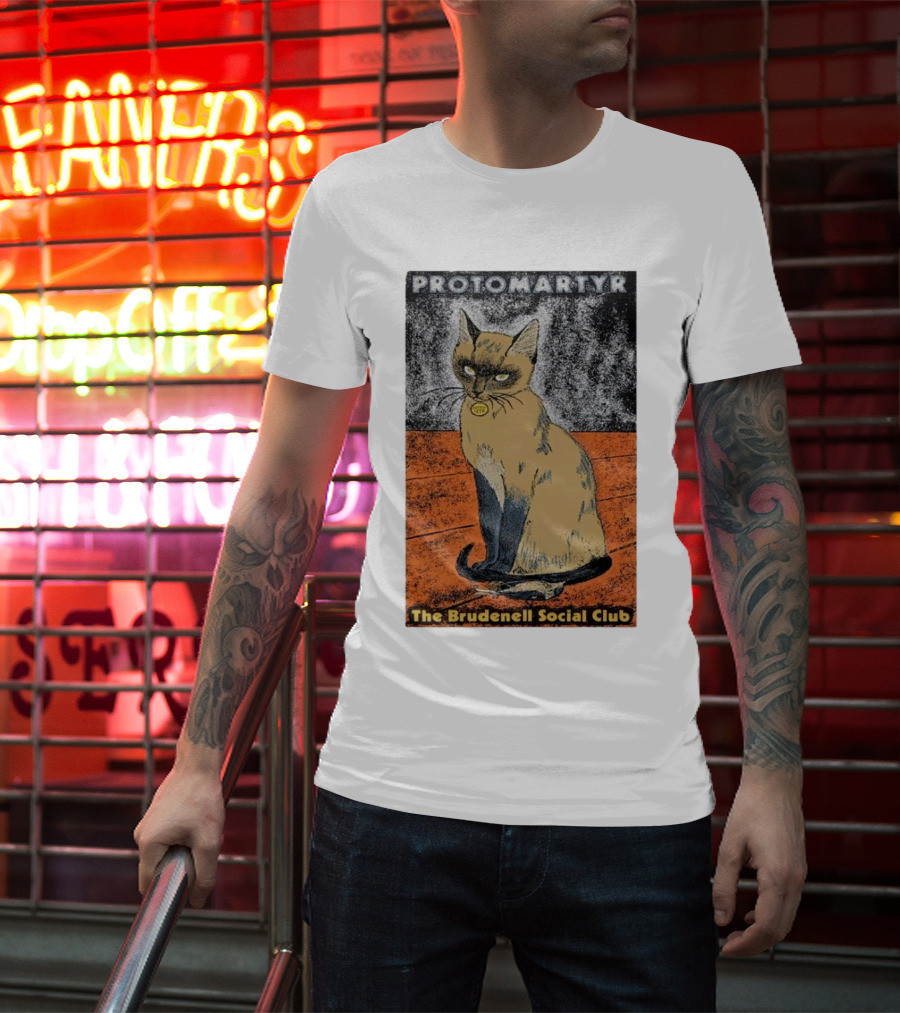 Protomartyr The Brudenell Social Club Cat T-Shirt