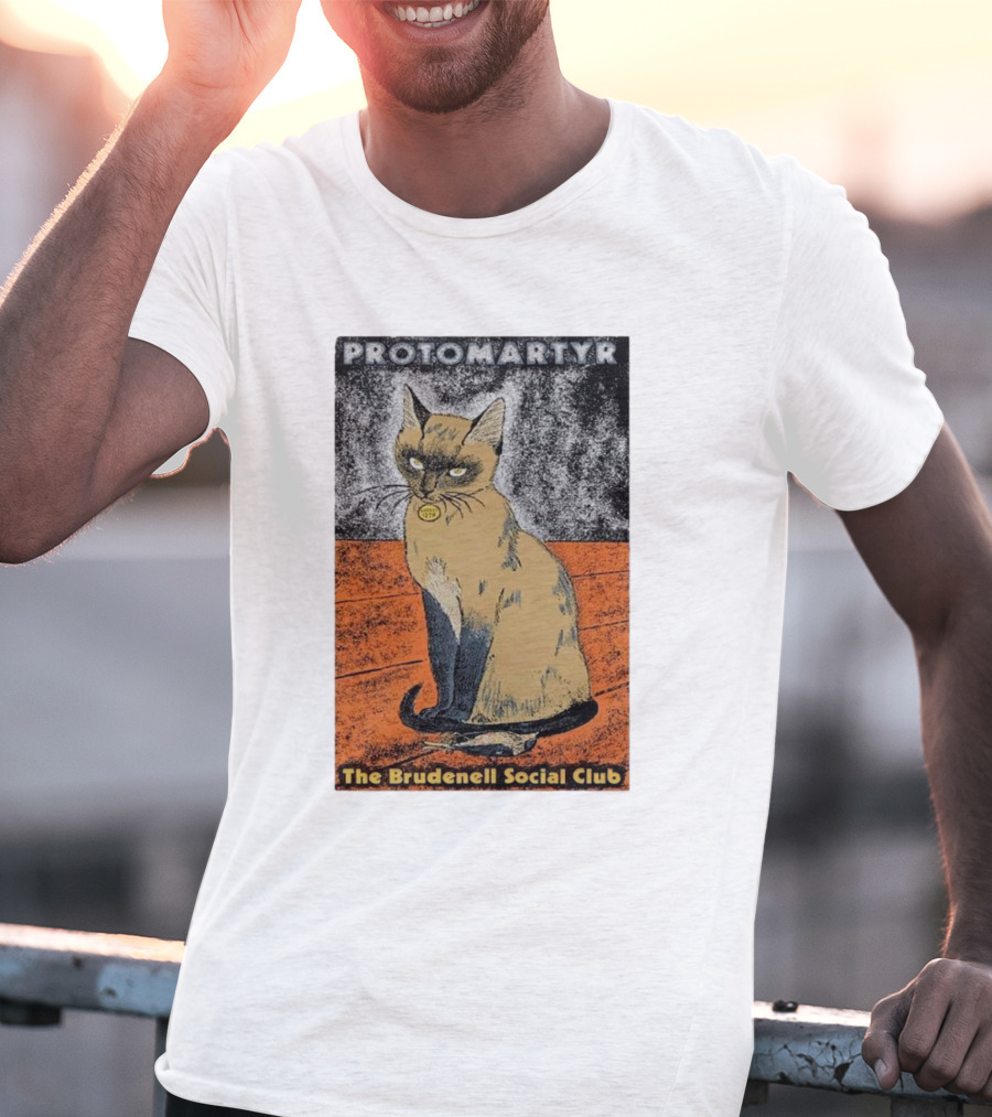 Protomartyr The Brudenell Social Club Cat T-Shirt
