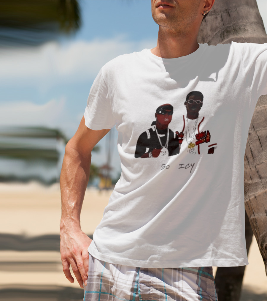 So Icy Wearing Teef Bling T-Shirt
