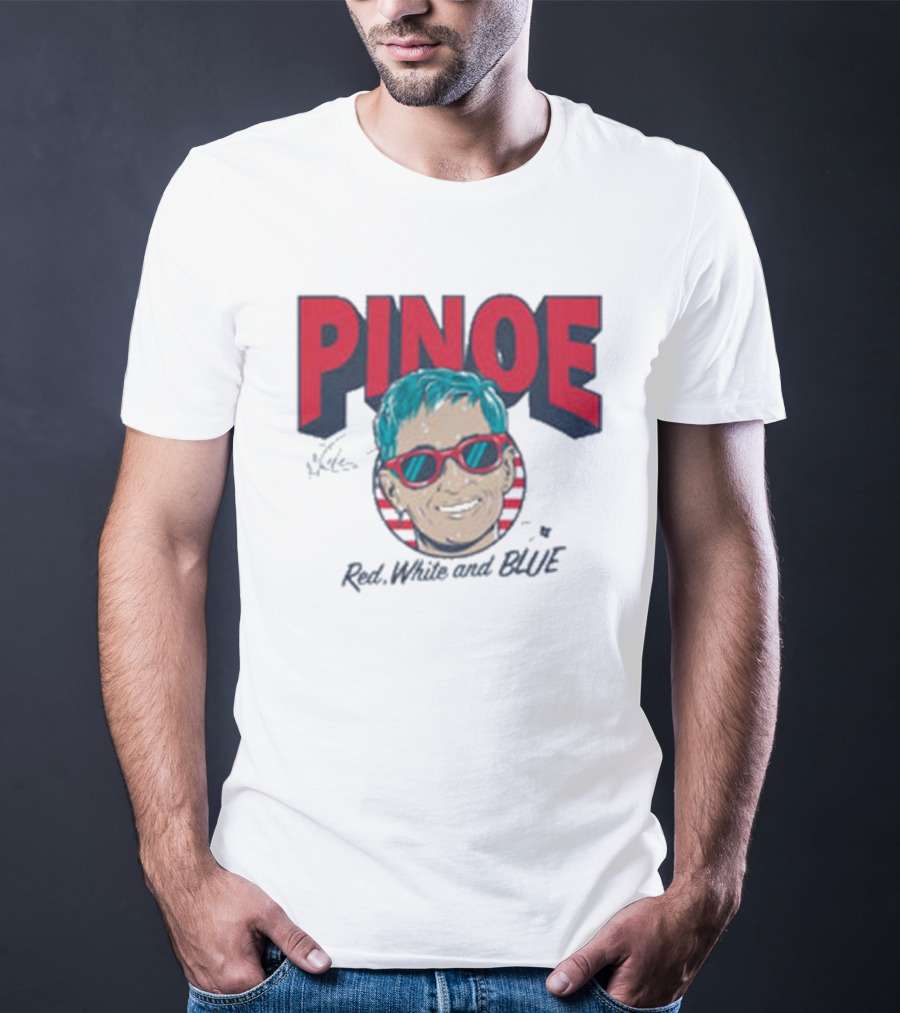 PINOE Red White And Blue T-Shirt