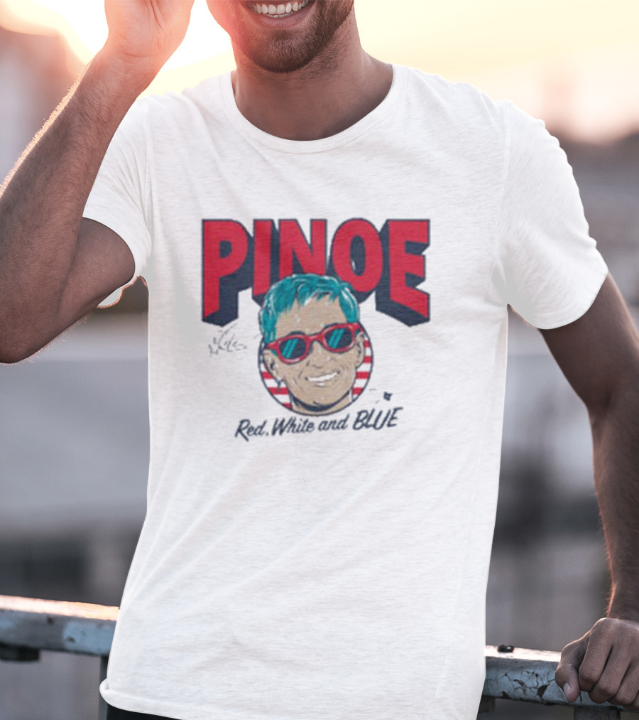 PINOE Red White And Blue T-Shirt