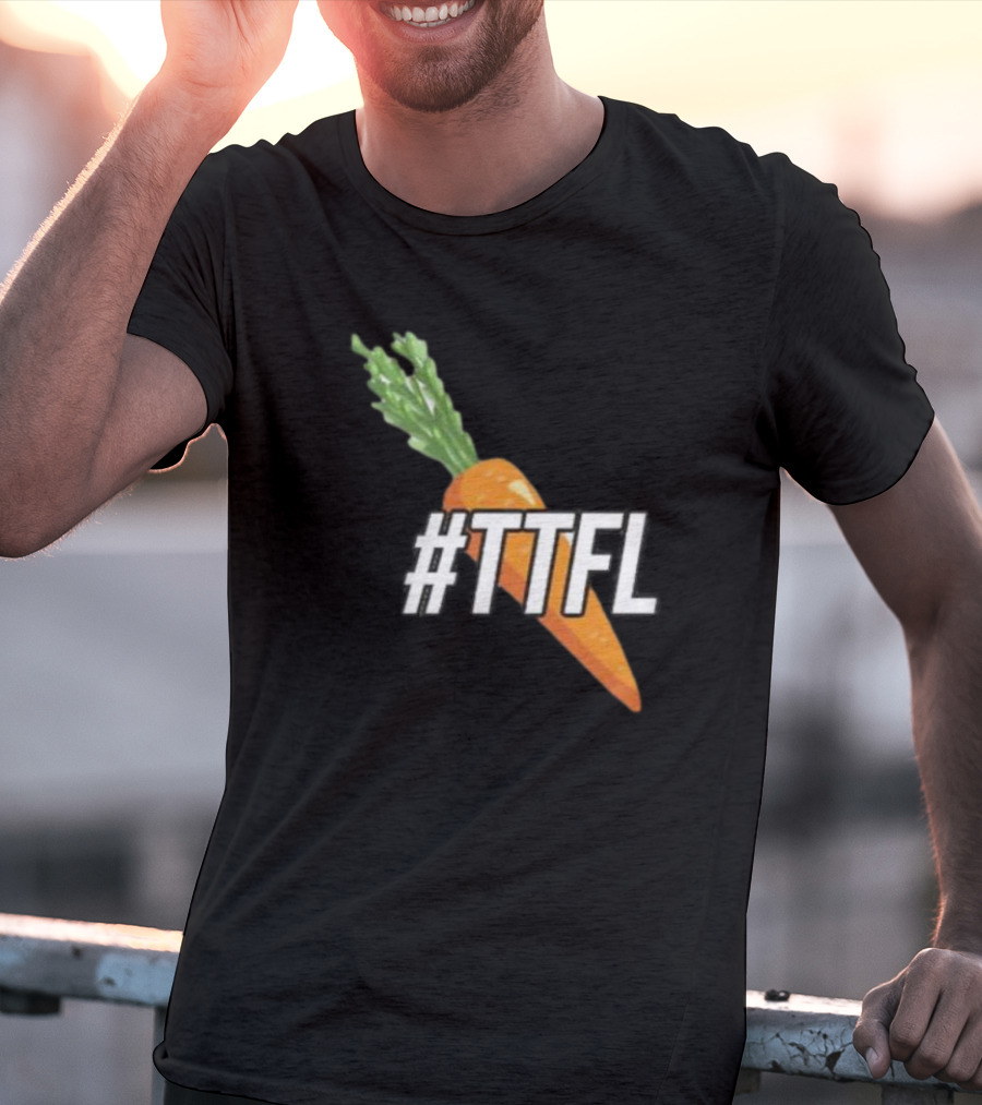 Trash Talk Carotte Hashtag TTFL Carrot T-Shirt