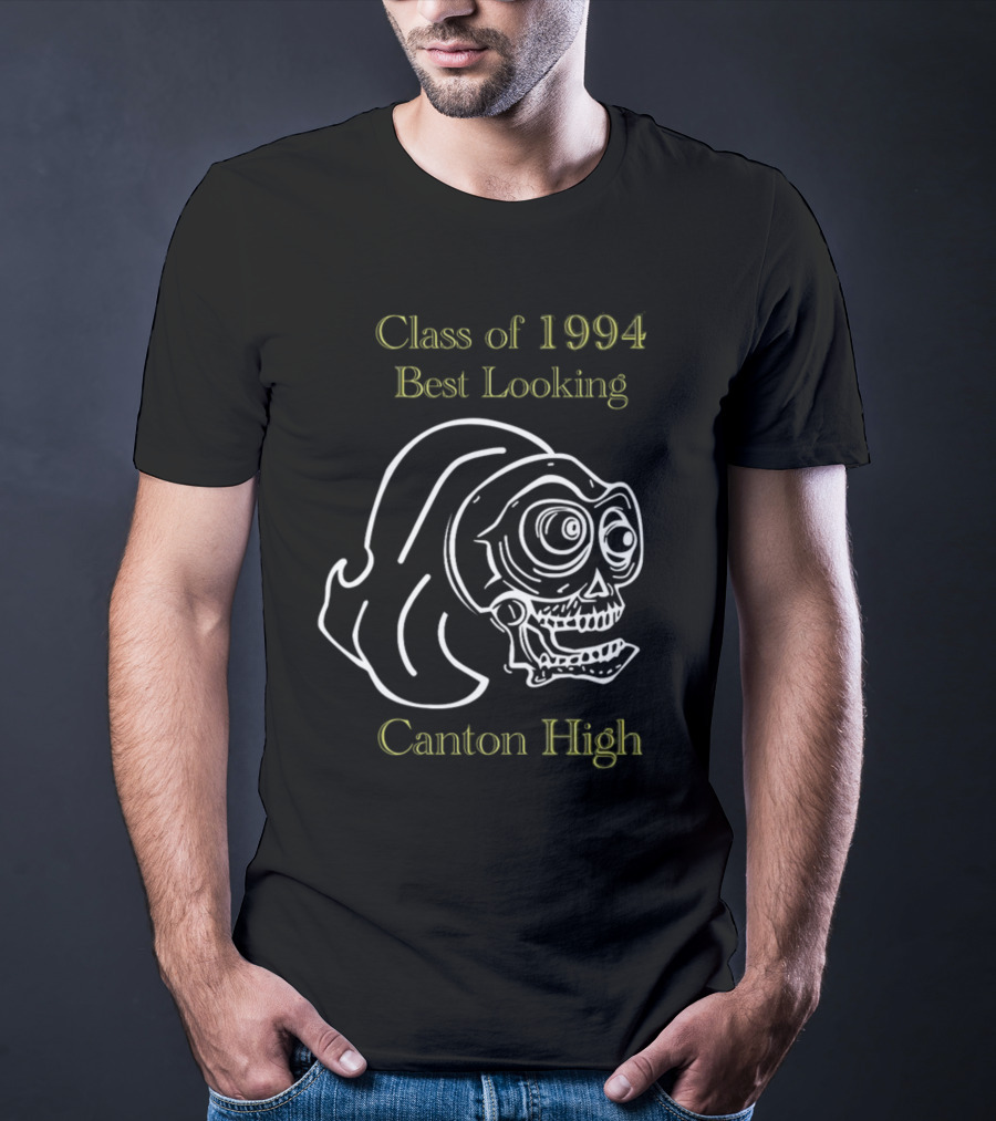 Class Of 1994 Best Looking Canton High Skull T-Shirt