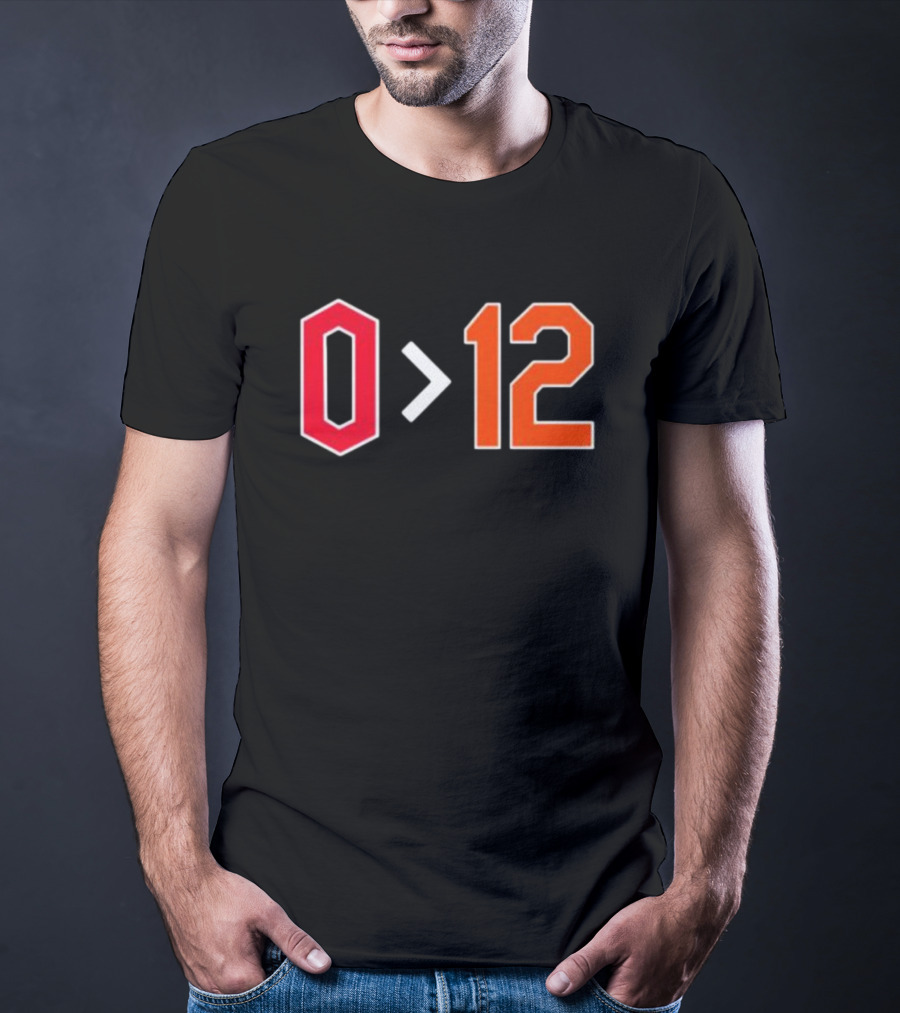 O Greater Than 12 T-Shirt