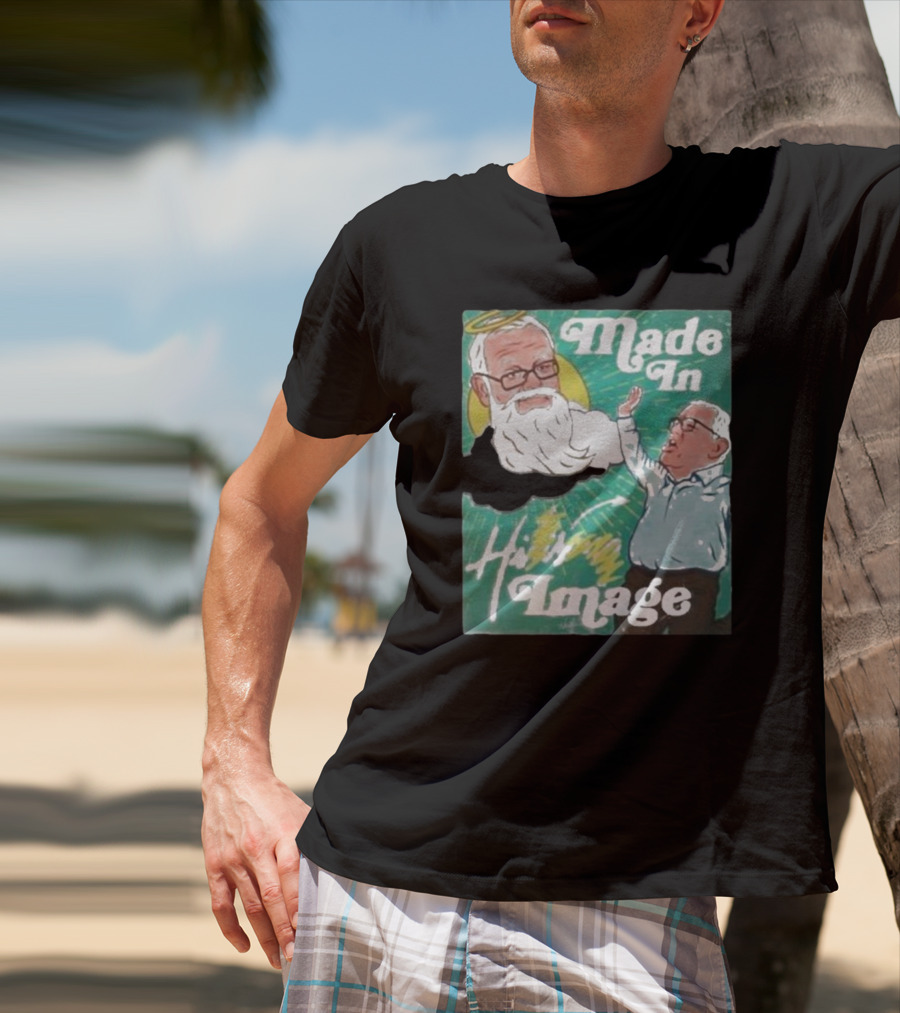 James Hillier Made In His Image Scott Morrison Angelic Figure T-Shirt