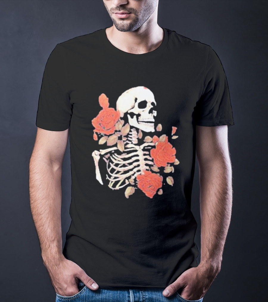 Grateful Dead Skeleton Roses T-Shirt