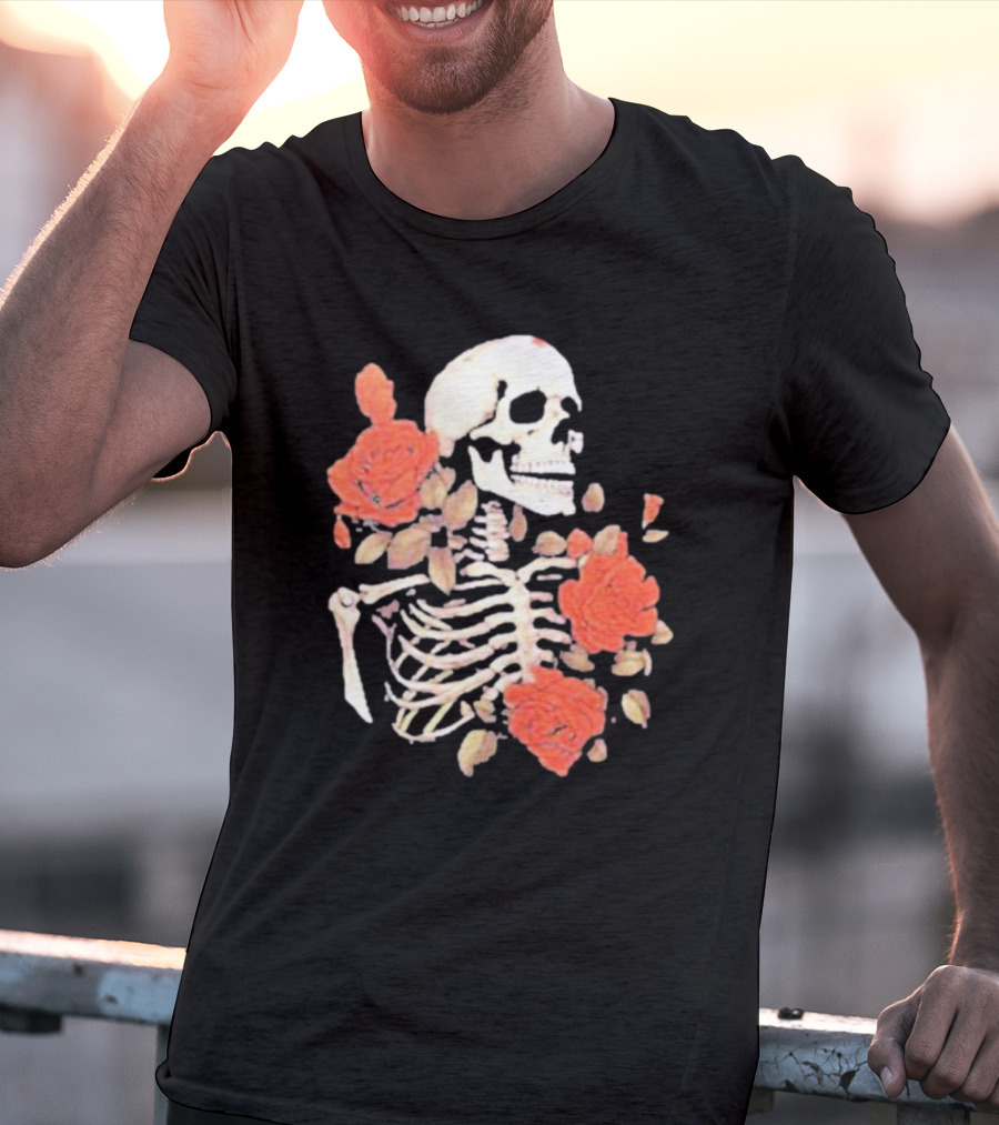 Grateful Dead Skeleton Roses T-Shirt