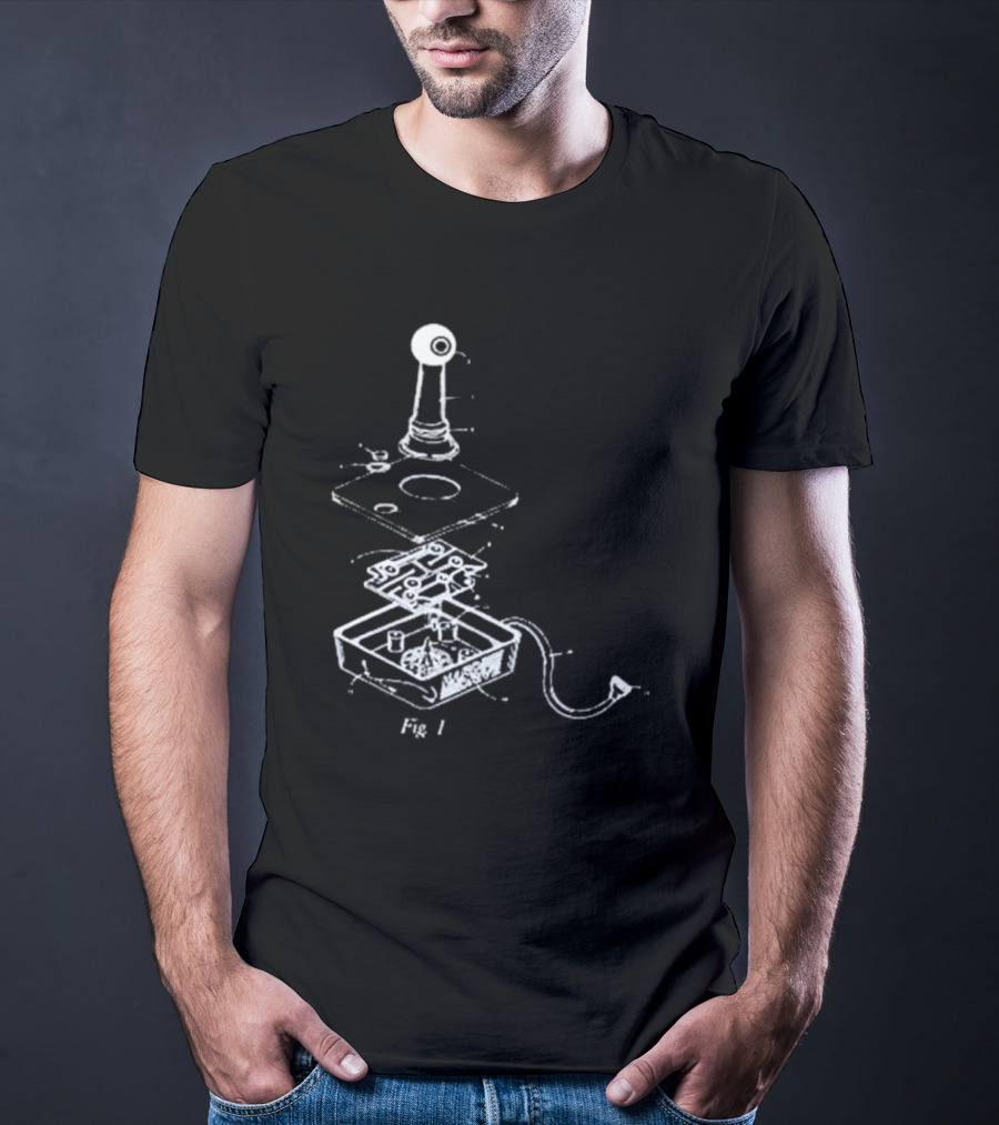 Hardshoppes Joy Stick Figure 1 Diagram T-Shirt