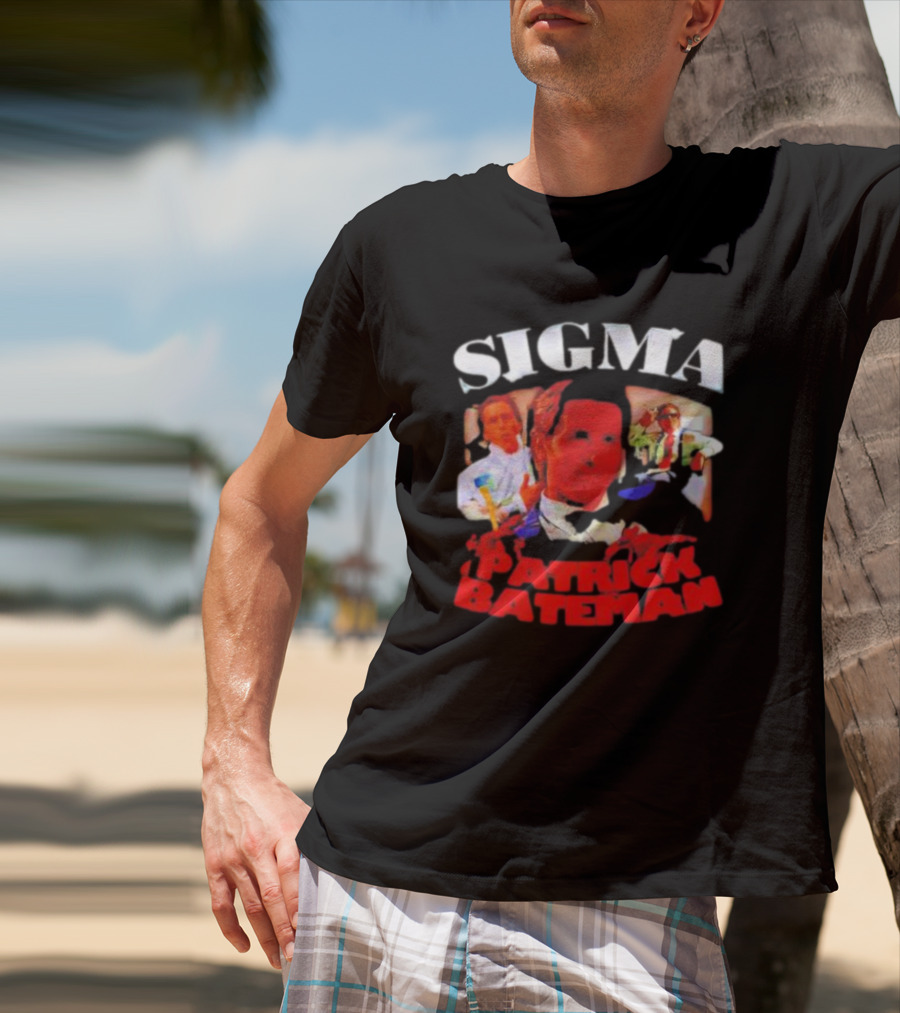 Sigma Patrick Bateman Iconic T-Shirt