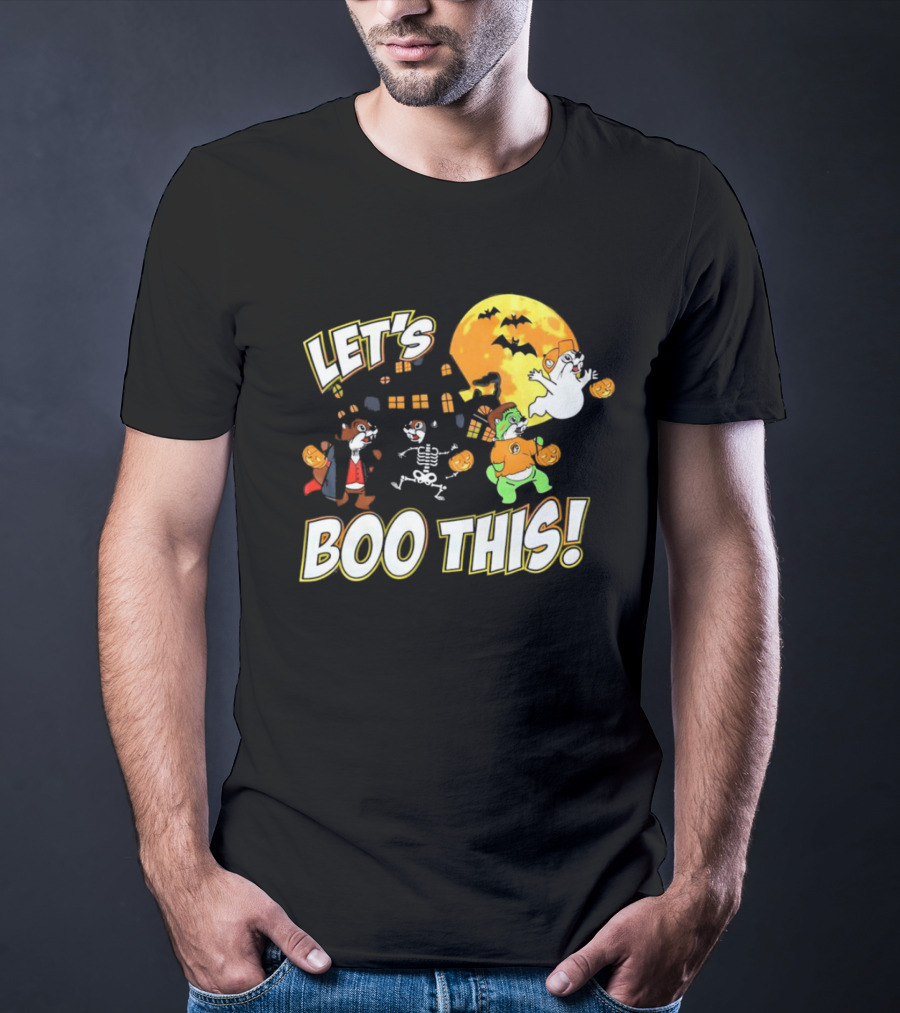 Buc-ee's Halloween Let's Boo This Full Moon Ghosts And Monsters T-Shirt