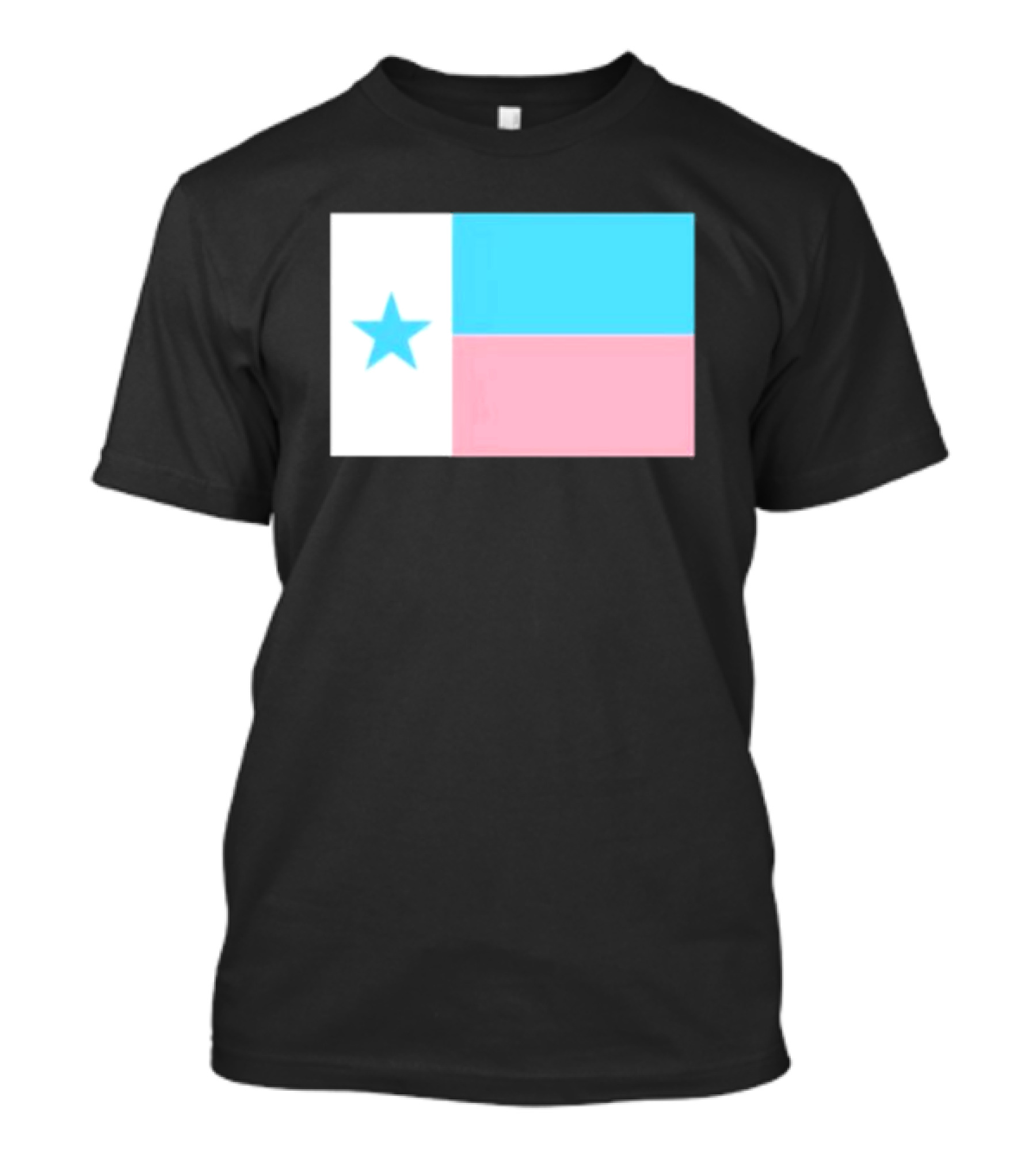 Flags Mashup Bot Texas Trans Pride Trans Texas Flag T-Shirt