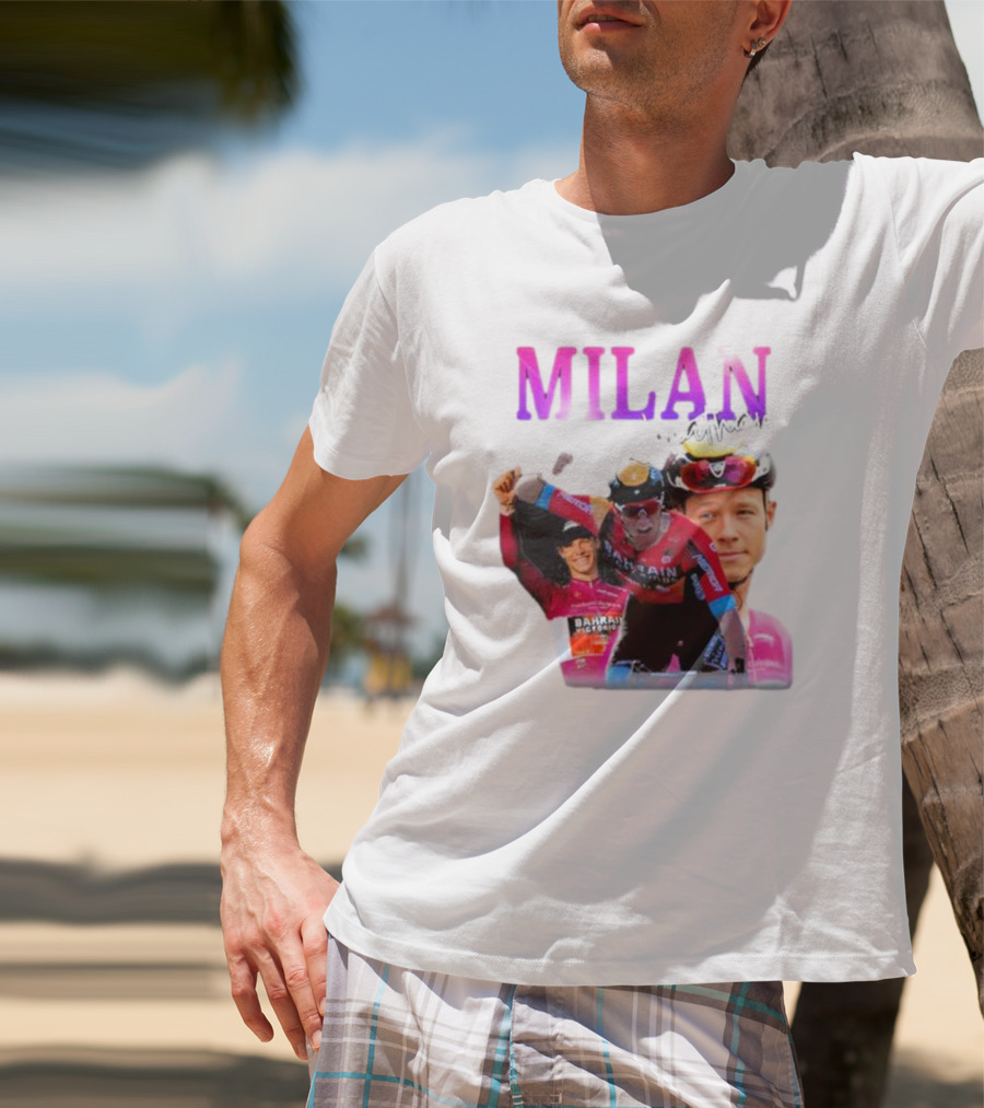 Milan Jonathan Bahrain Cycling Victory T-Shirt