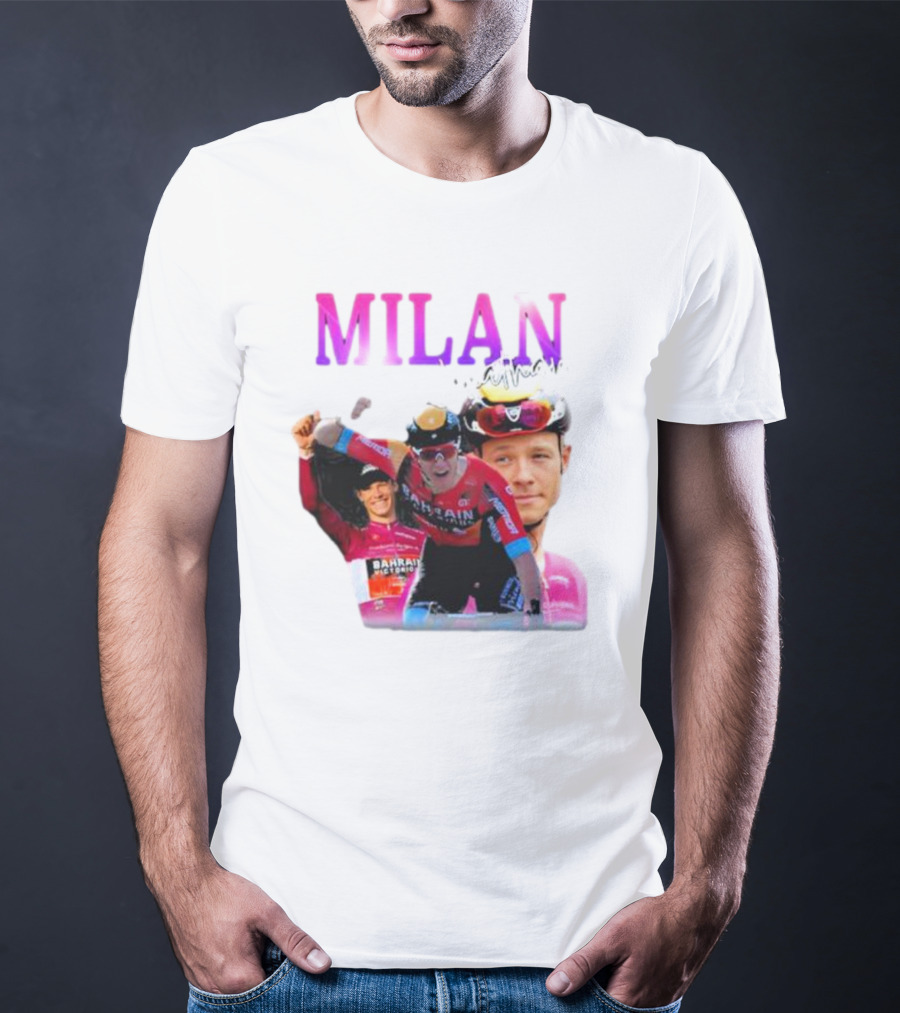 Milan Jonathan Bahrain Cycling Victory T-Shirt