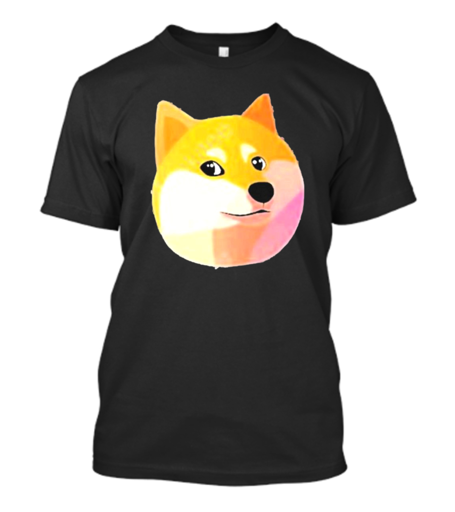 Getdoge Merch Doge Meme Coin Shiba Inu Face T-Shirt