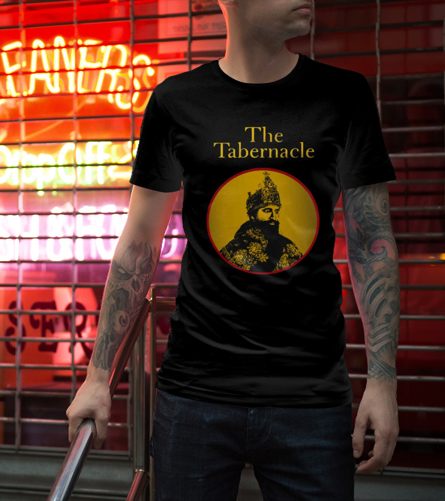 The Tabernacle Emperor Icon Yellow Circle T-Shirt