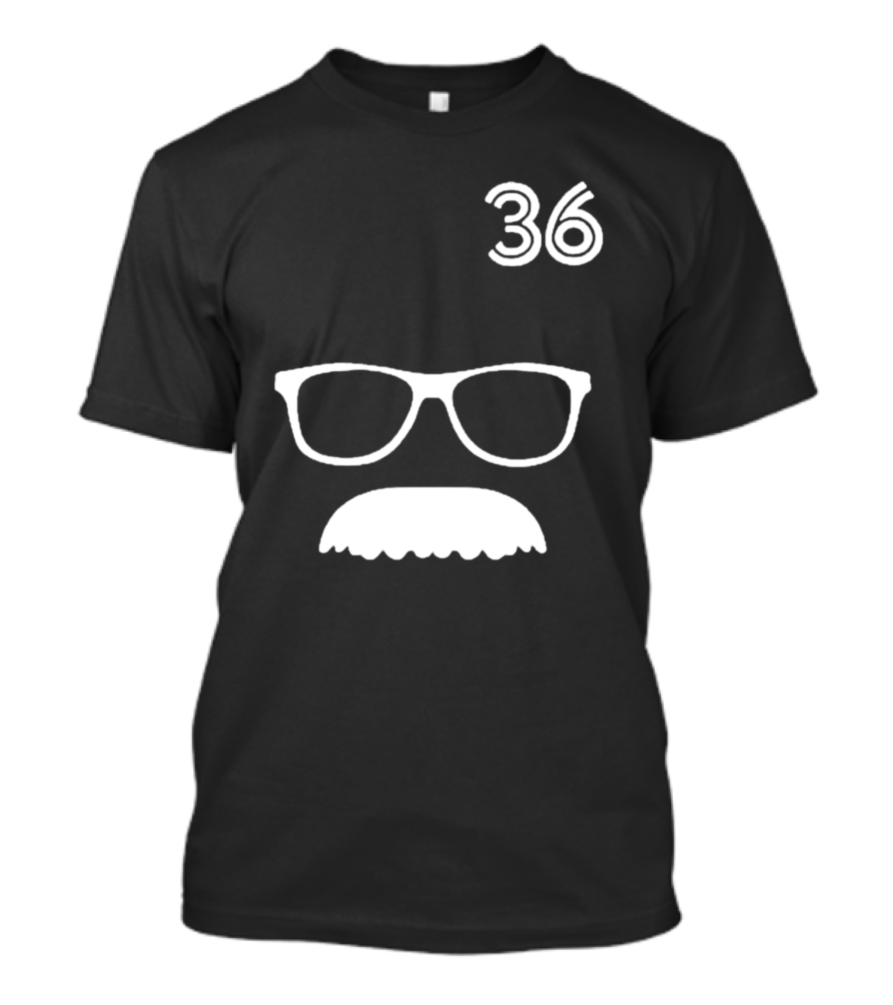 Trending Jays Fans Wearing 36 Davis Schneider Glasses And Moustache T-Shirt