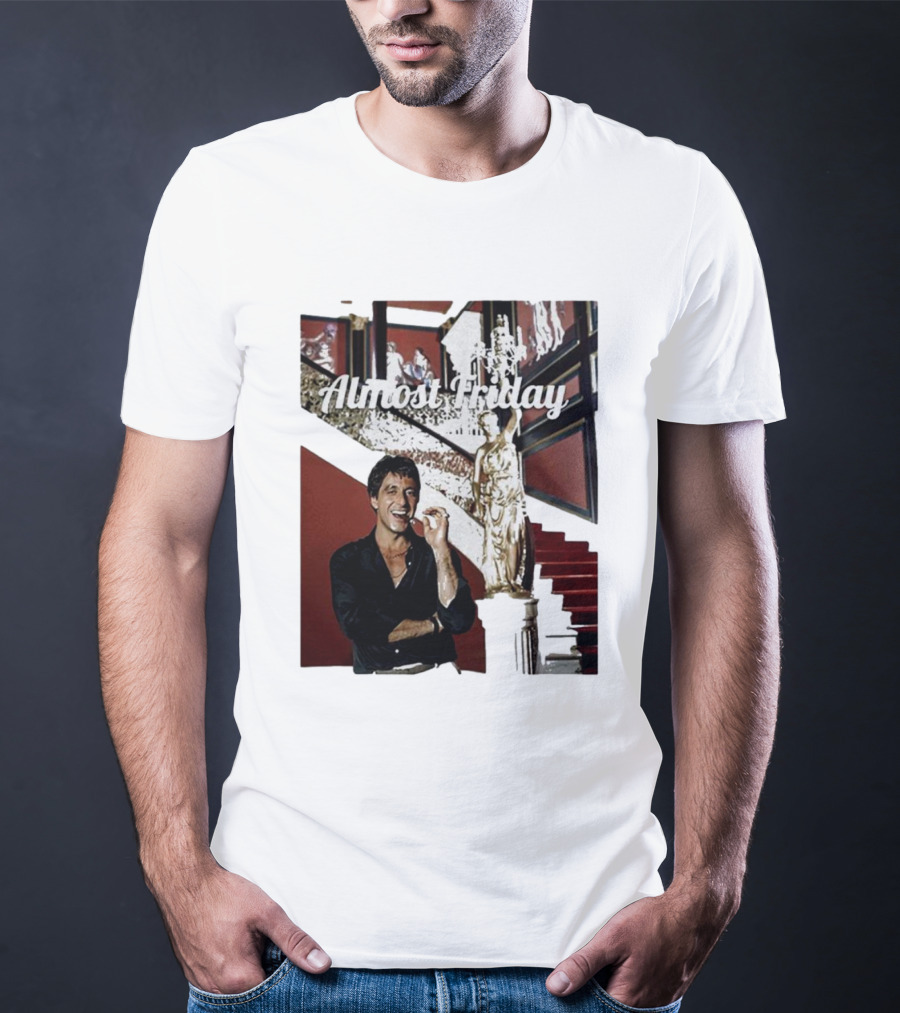 Almost Friday Scarface Mansion Scene T-Shirt