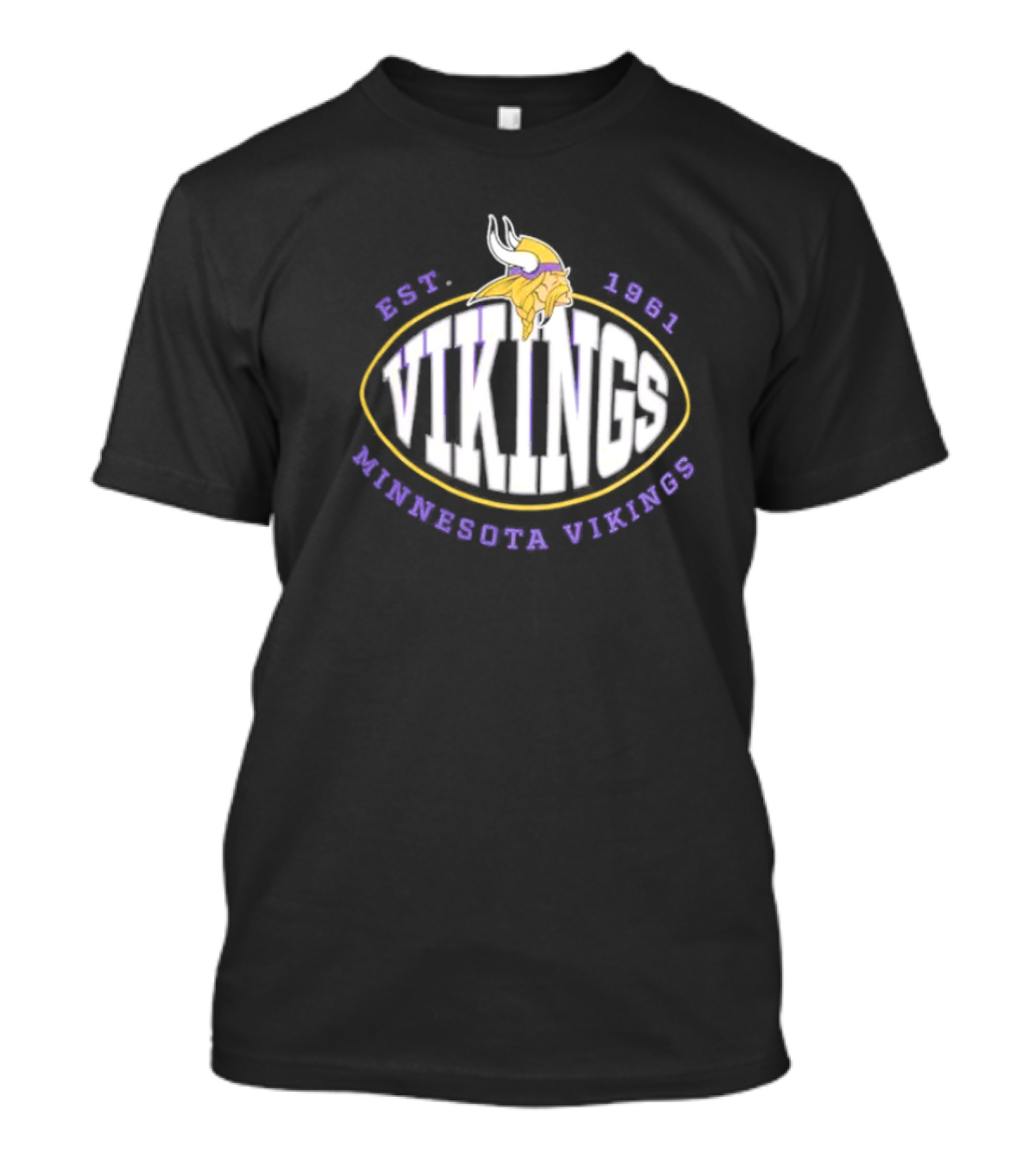 Minnesota Vikings Est. 1961 Boss X NFLTrap T-Shirt
