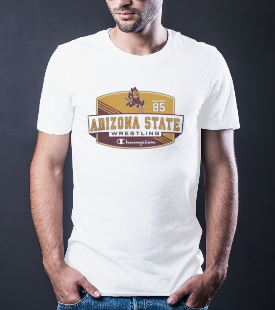 Arizona State Wrestling Established 85 Champion Sun Devils T-Shirt
