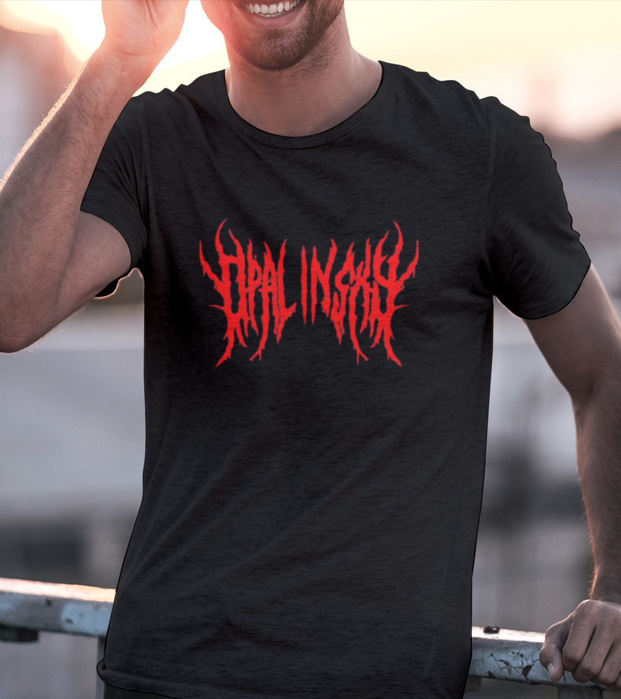 Opal In Sky Merch Death Metal Blood T-Shirt