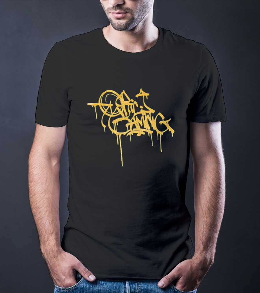 Optic Chain And Earrings Optic Gaming Graffiti T-Shirt