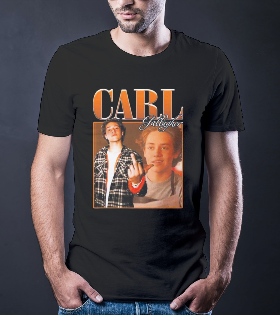 Carl Gallagher Shameless Character Image Collection T-Shirt