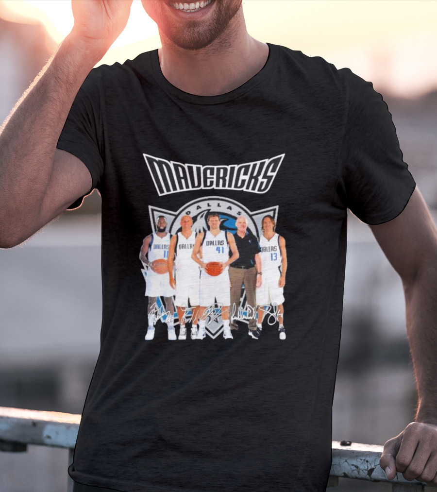 Dallas Mavericks Legends Signature Edition Mavericks 41 11 13 T-Shirt