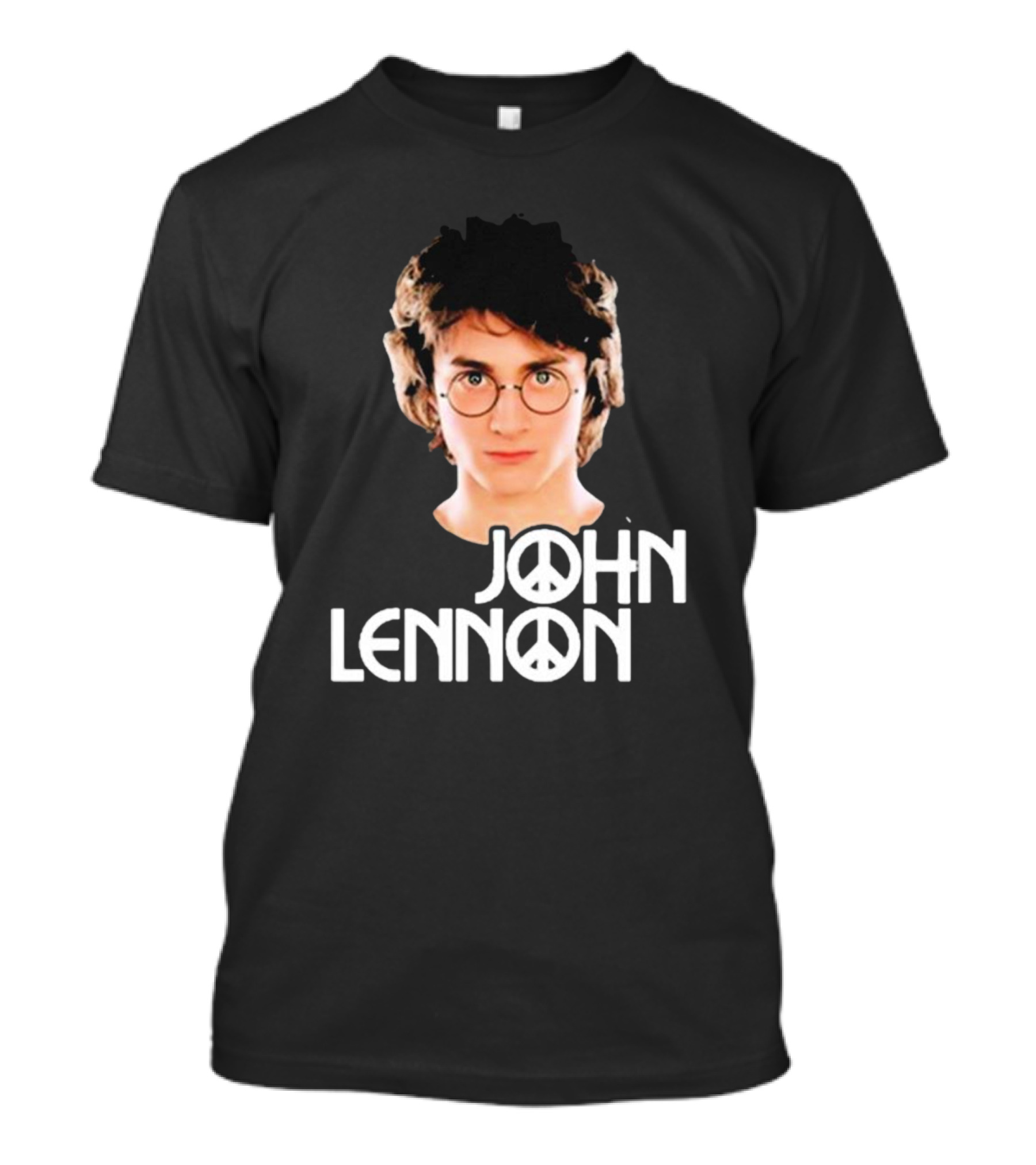 John Lennon Shitheadsteve Peace Symbol Glasses T-Shirt