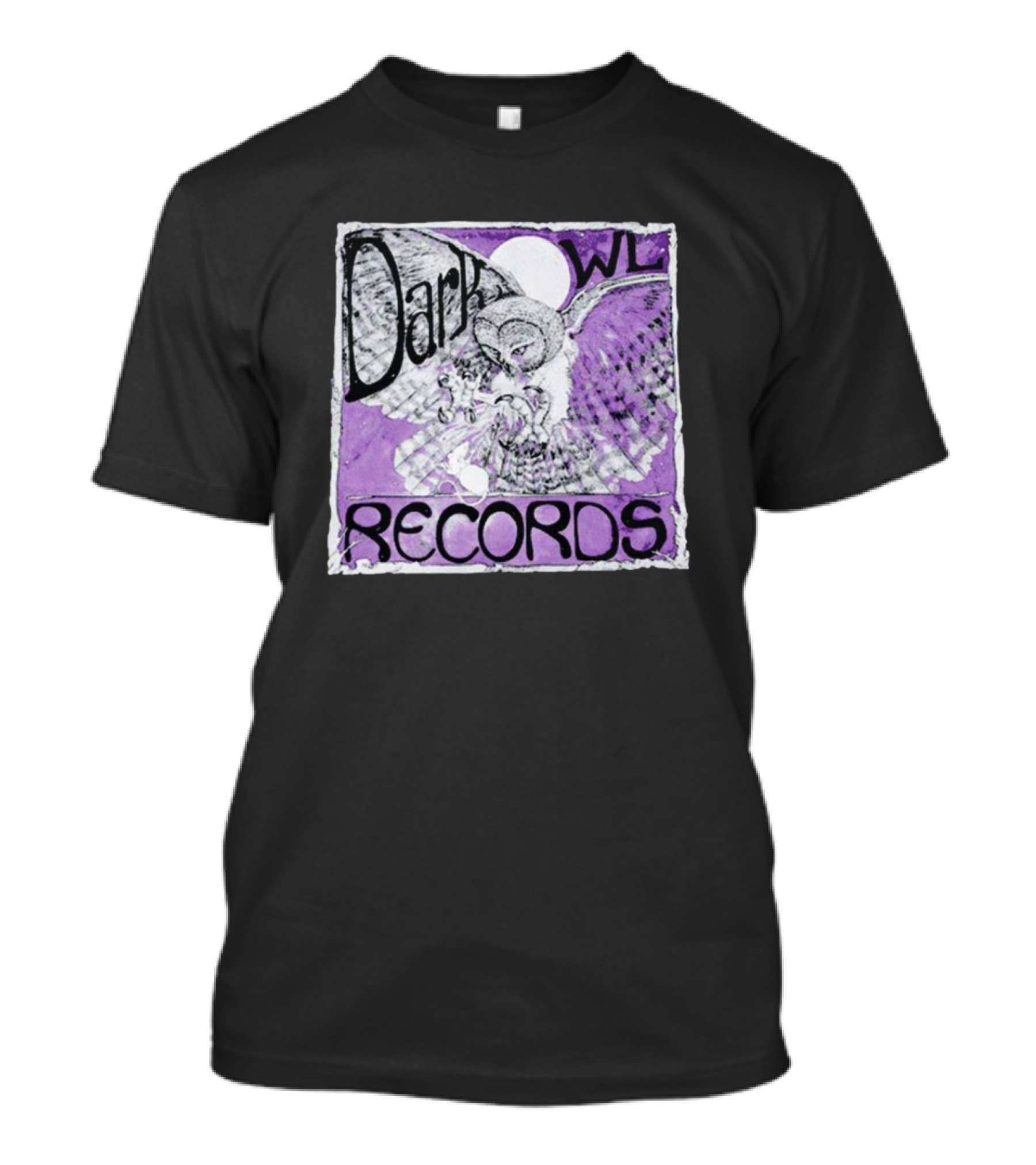 Dark Owl Records Purple Winged Owl T-Shirt