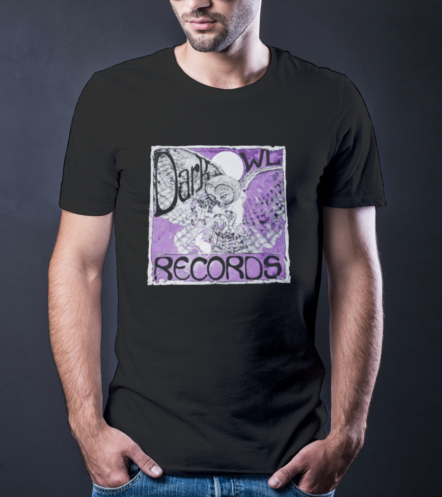 Dark Owl Records Purple Winged Owl T-Shirt