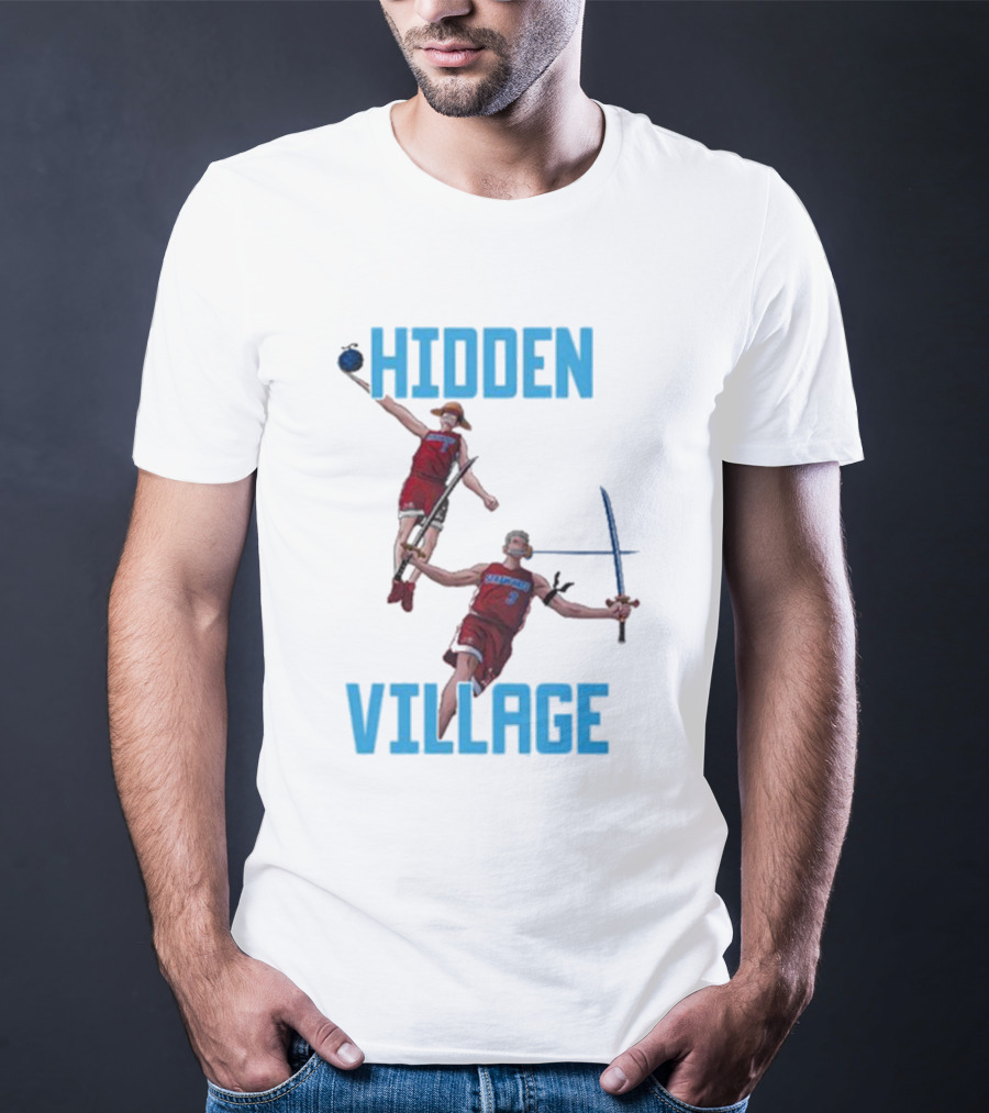 Hidden Village Basketball Ninjas T-Shirt