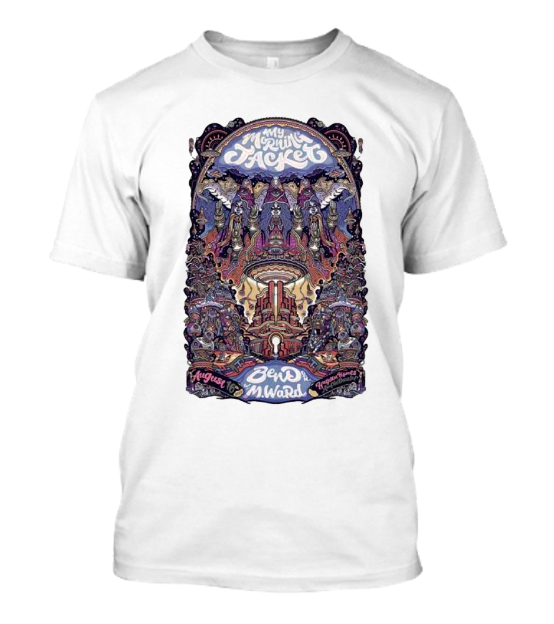 My Morning Jacket August 16 Bend M. Ward Rupp Arena T-Shirt