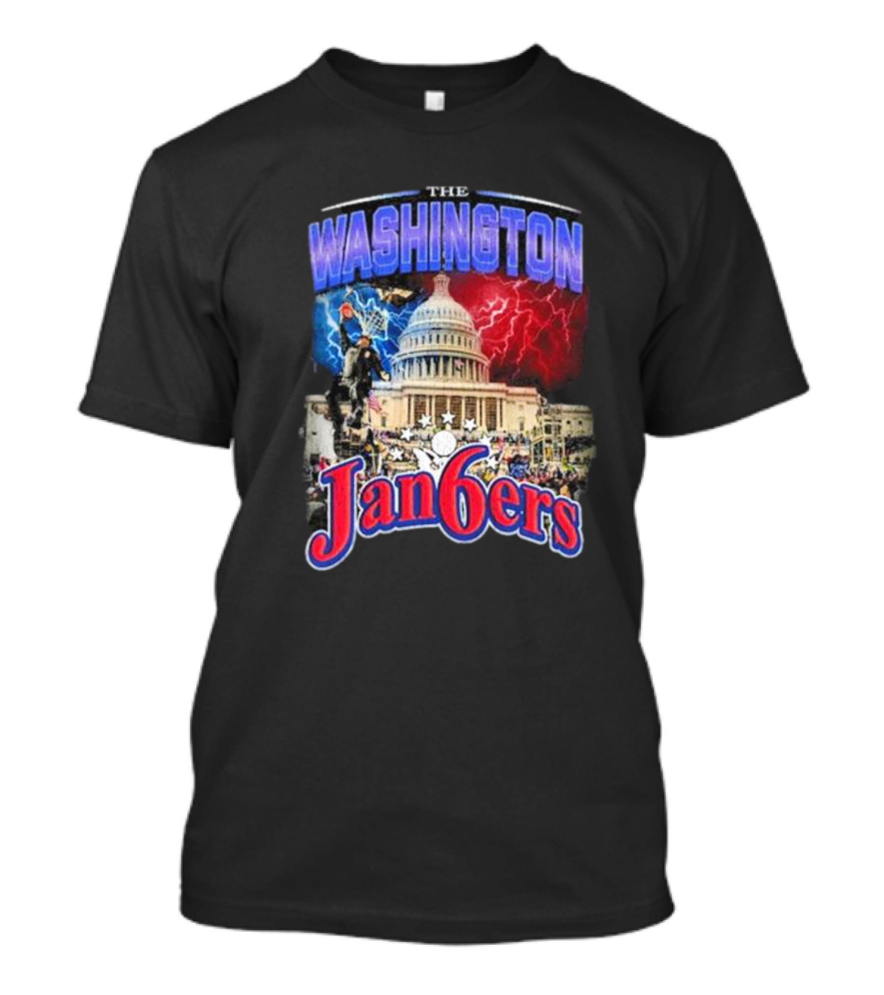 THE WASHINGTON JAN6ERS THE CAPITOL STORM BY TYLER MCFADDEN T-Shirt