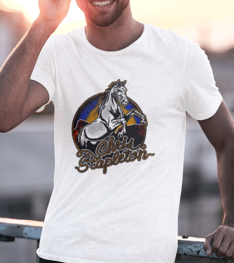 Chris Stapleton White Horse Higher Album T-Shirt