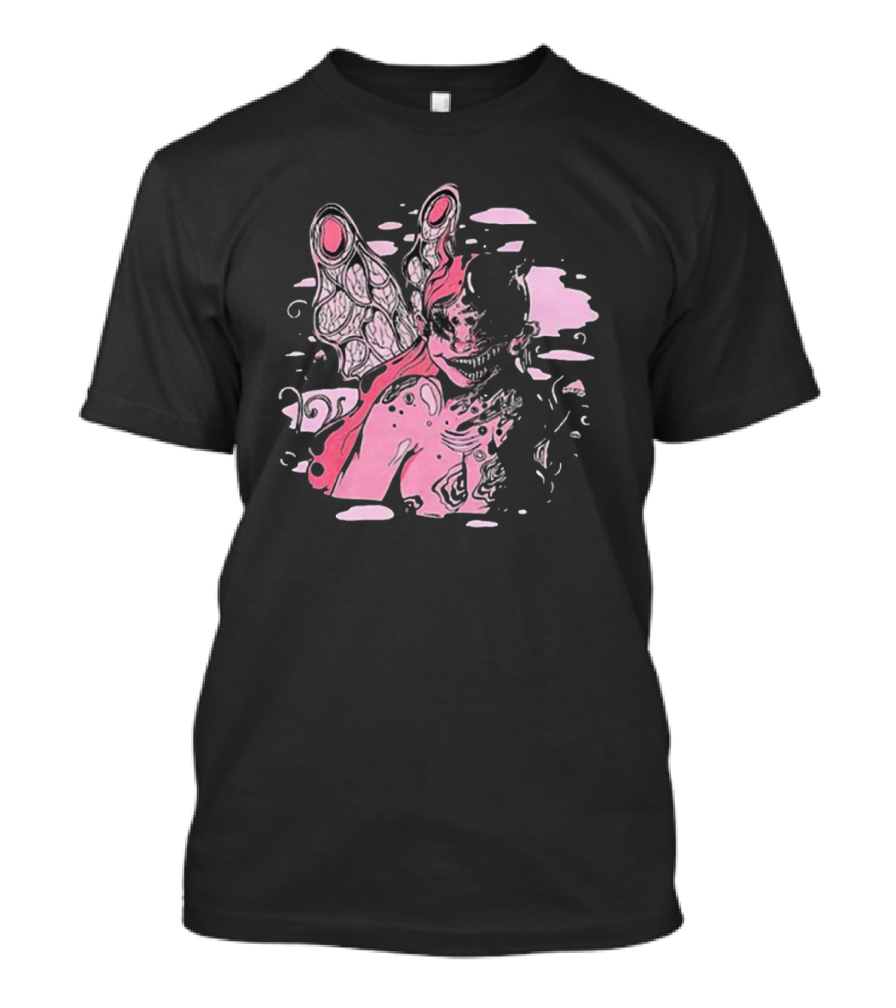 Spencers Melanie Martinez Portals Pink Fantasy Creature Concept T-Shirt