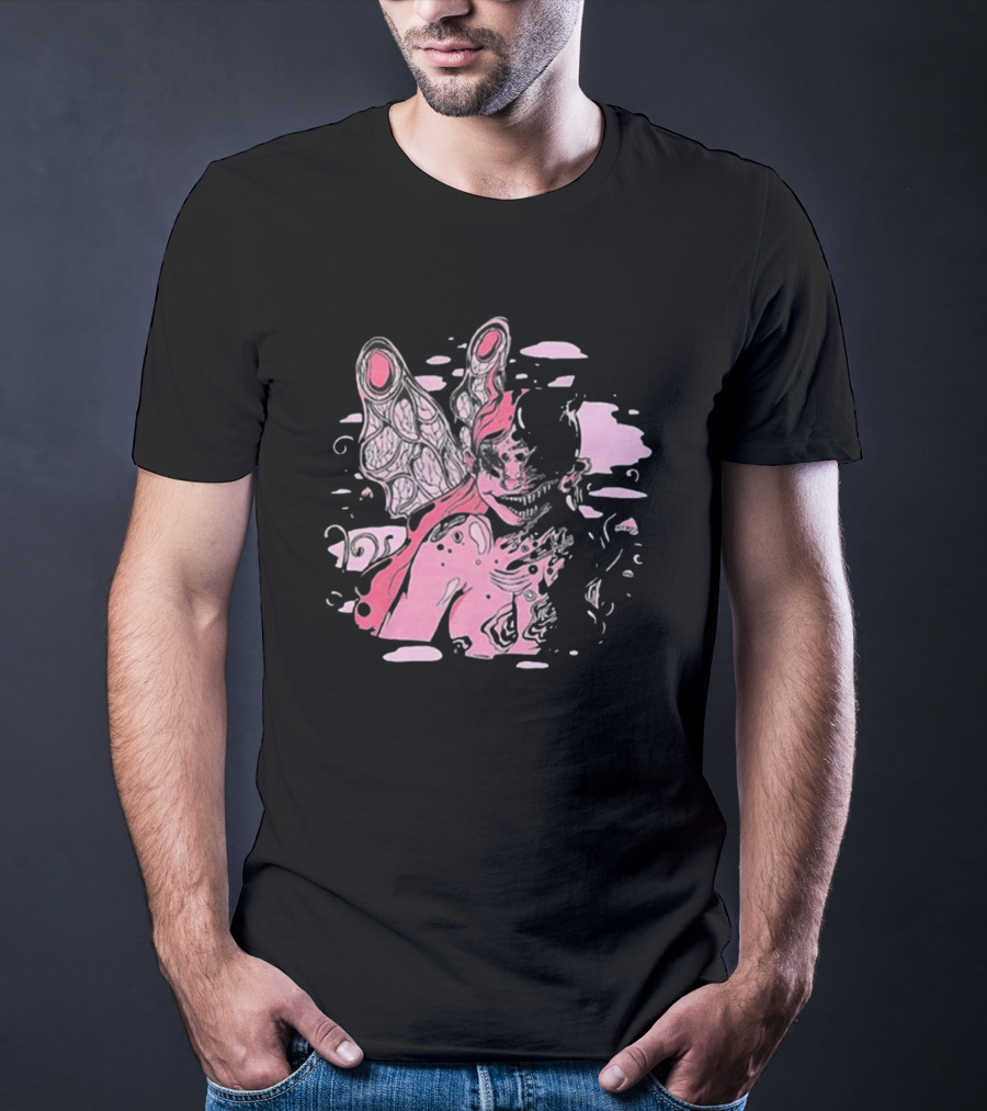 Spencers Melanie Martinez Portals Pink Fantasy Creature Concept T-Shirt