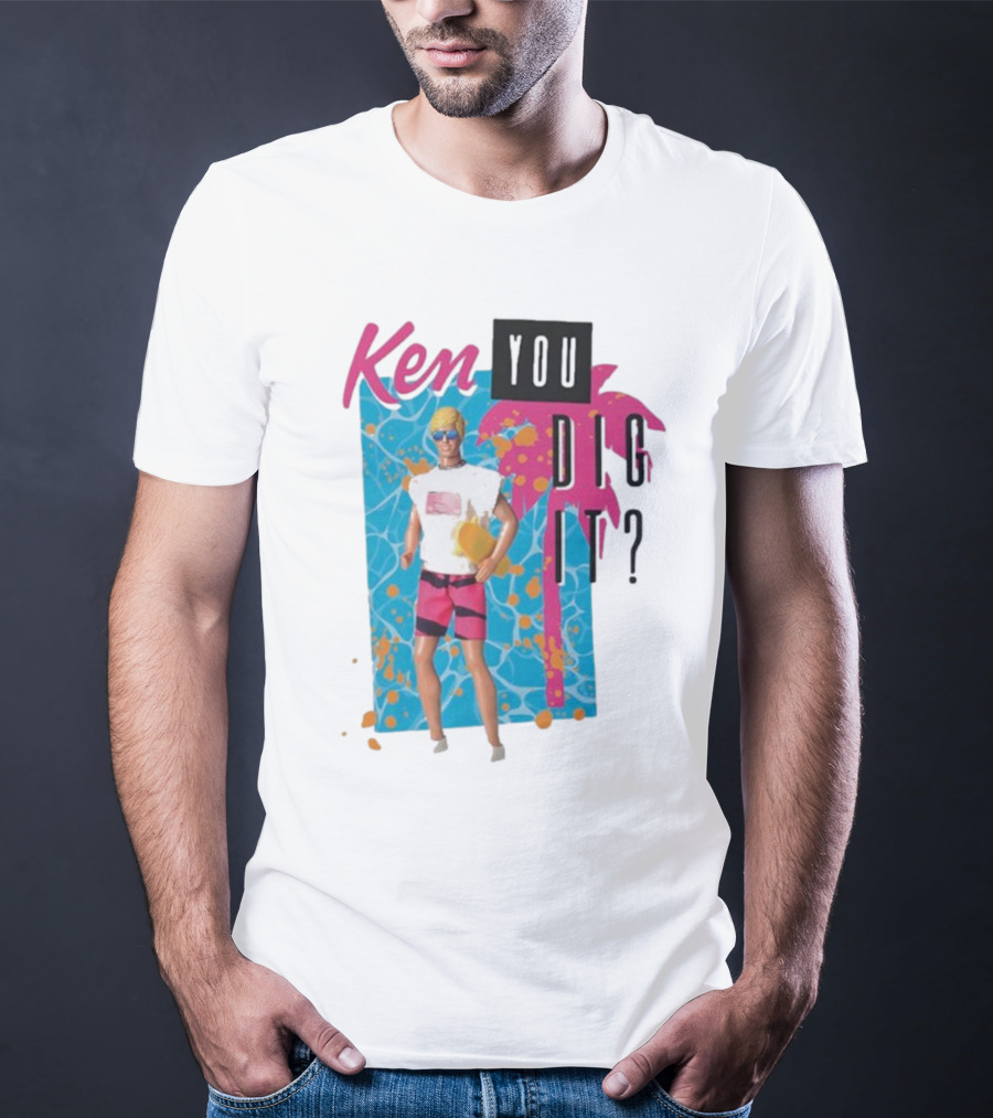 Ken You Dig It I Am Kenough Barbi Ken Surf T-Shirt