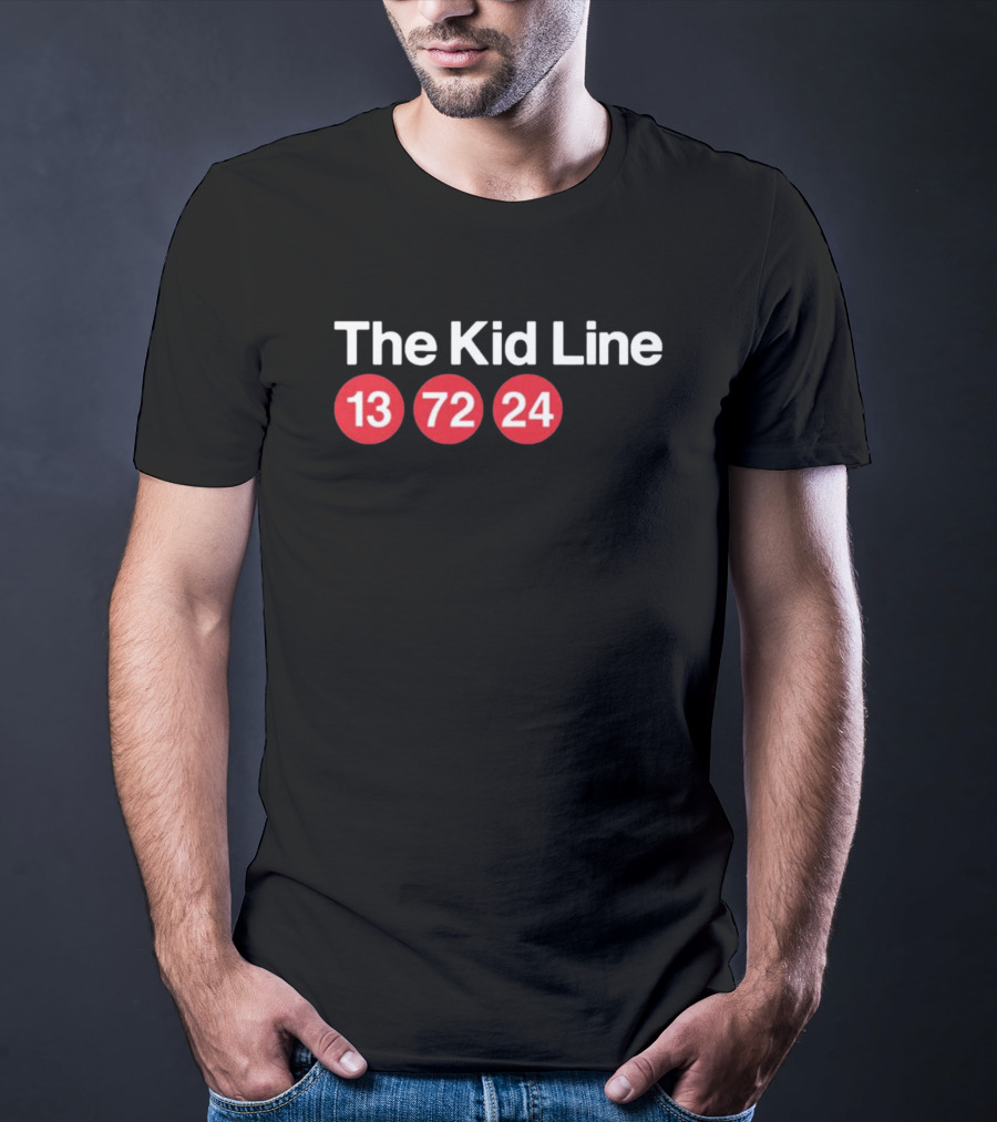 The Kid Line 13 72 24 New York Hockey Trio T-Shirt